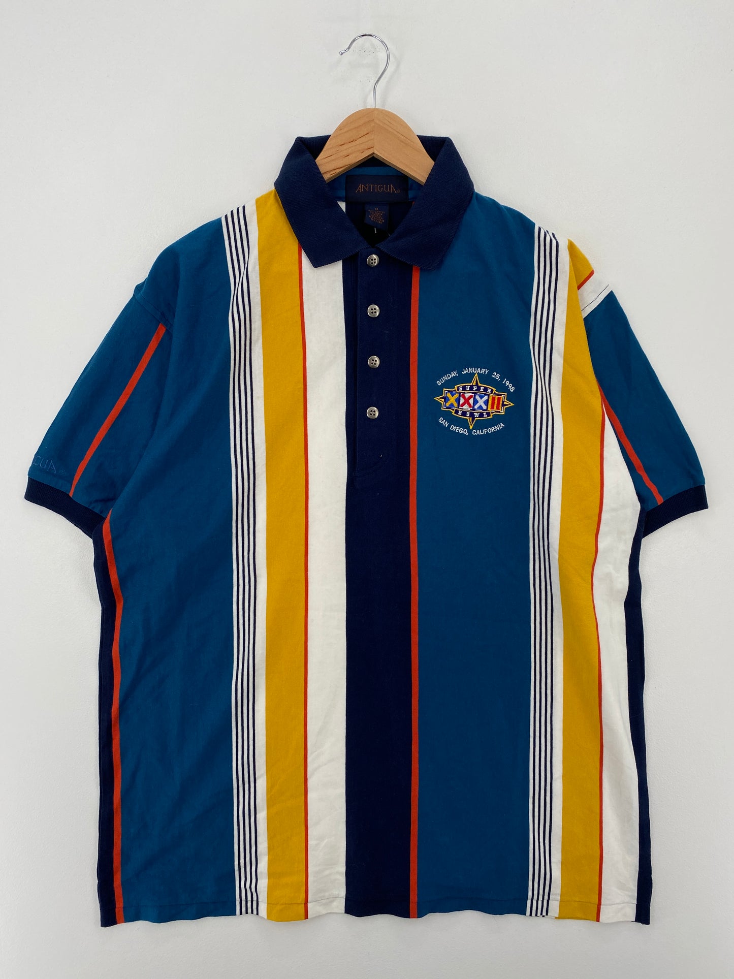 .1996 DEADSTOCK ATLANTA OLYMPICS Made in USA Size M Vintage Polo Shirt / A6962