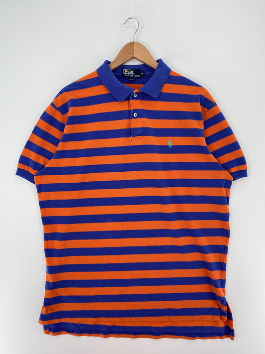 .90's POLO RALPH LAUREN Made in USA Size M Vintage Polo Shirt / E4947T