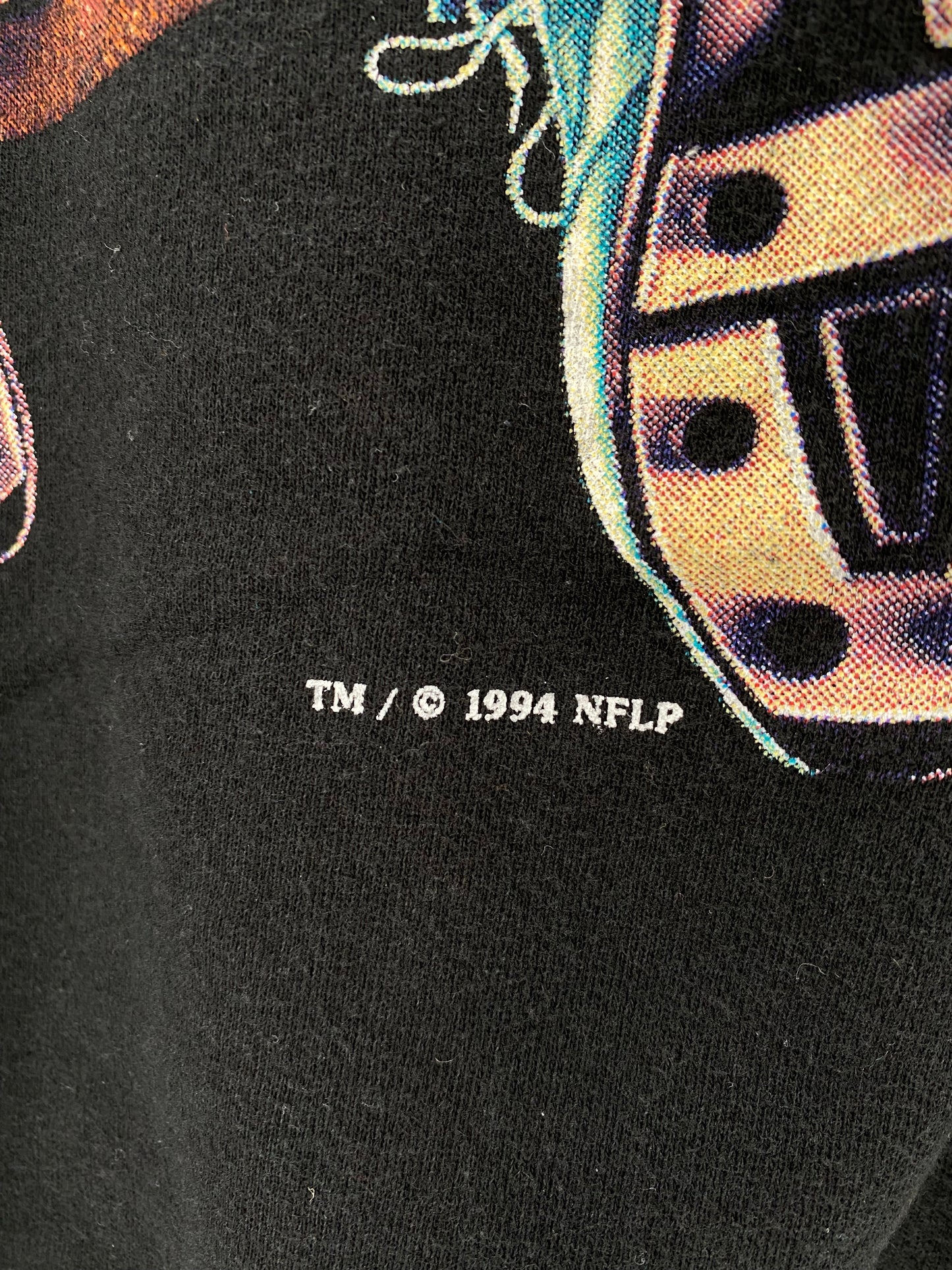 1994 NEW YORK GIANTS Made in USA Size L Vintage NFL Sweat - Shirt/ K5767