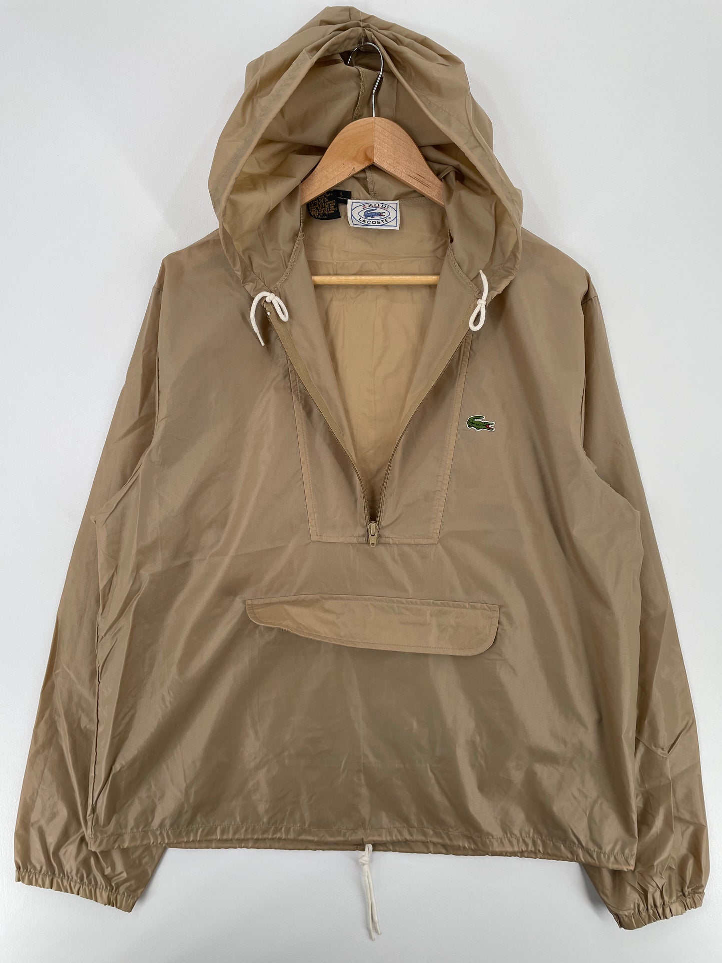 80's IZOD LACOSTE Size L Vintage Nylon Jacket / E1480N