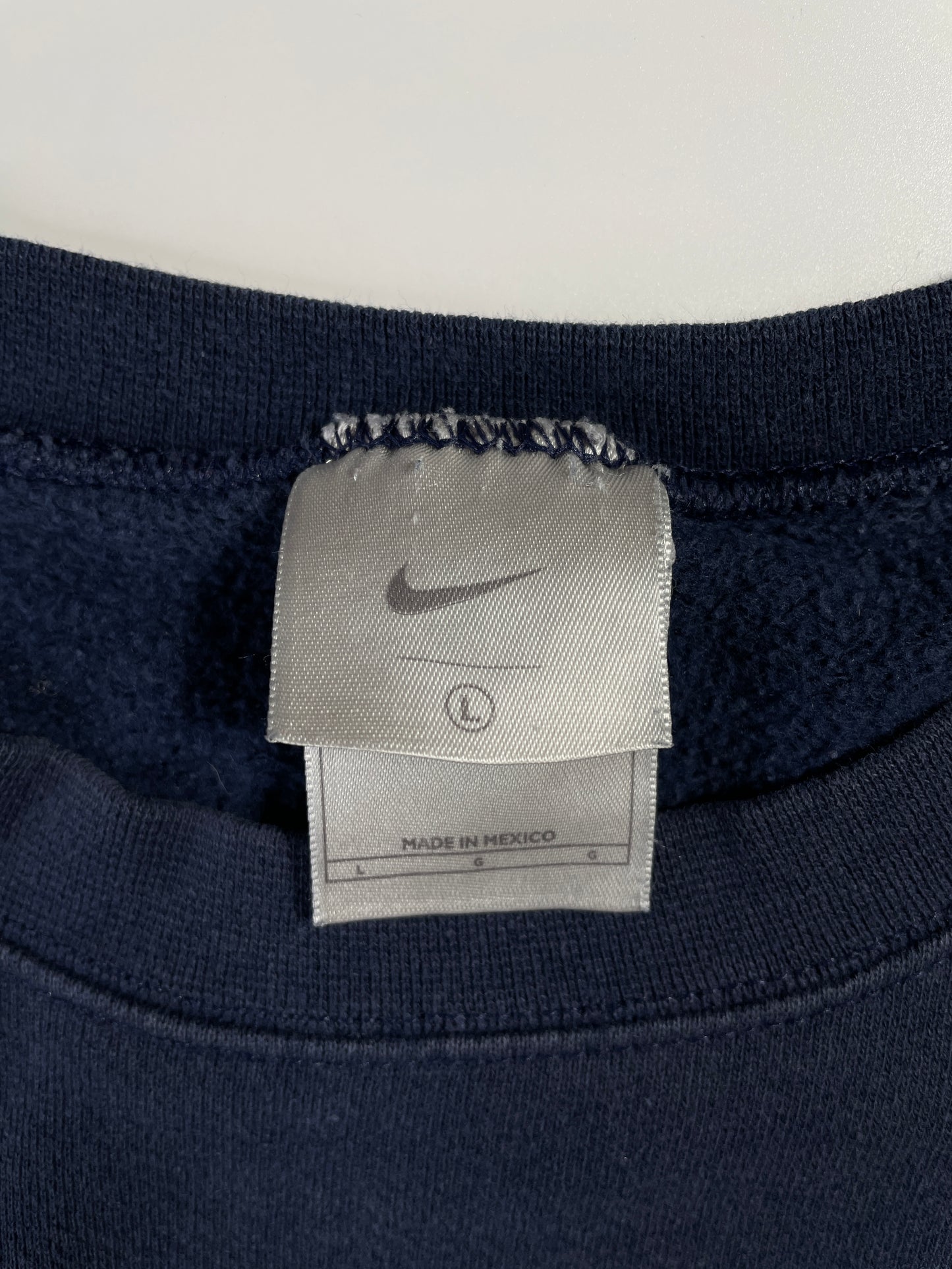 90’s NIKE MINI SWOOSH Size L Vintage Sweat-shirt / E1125