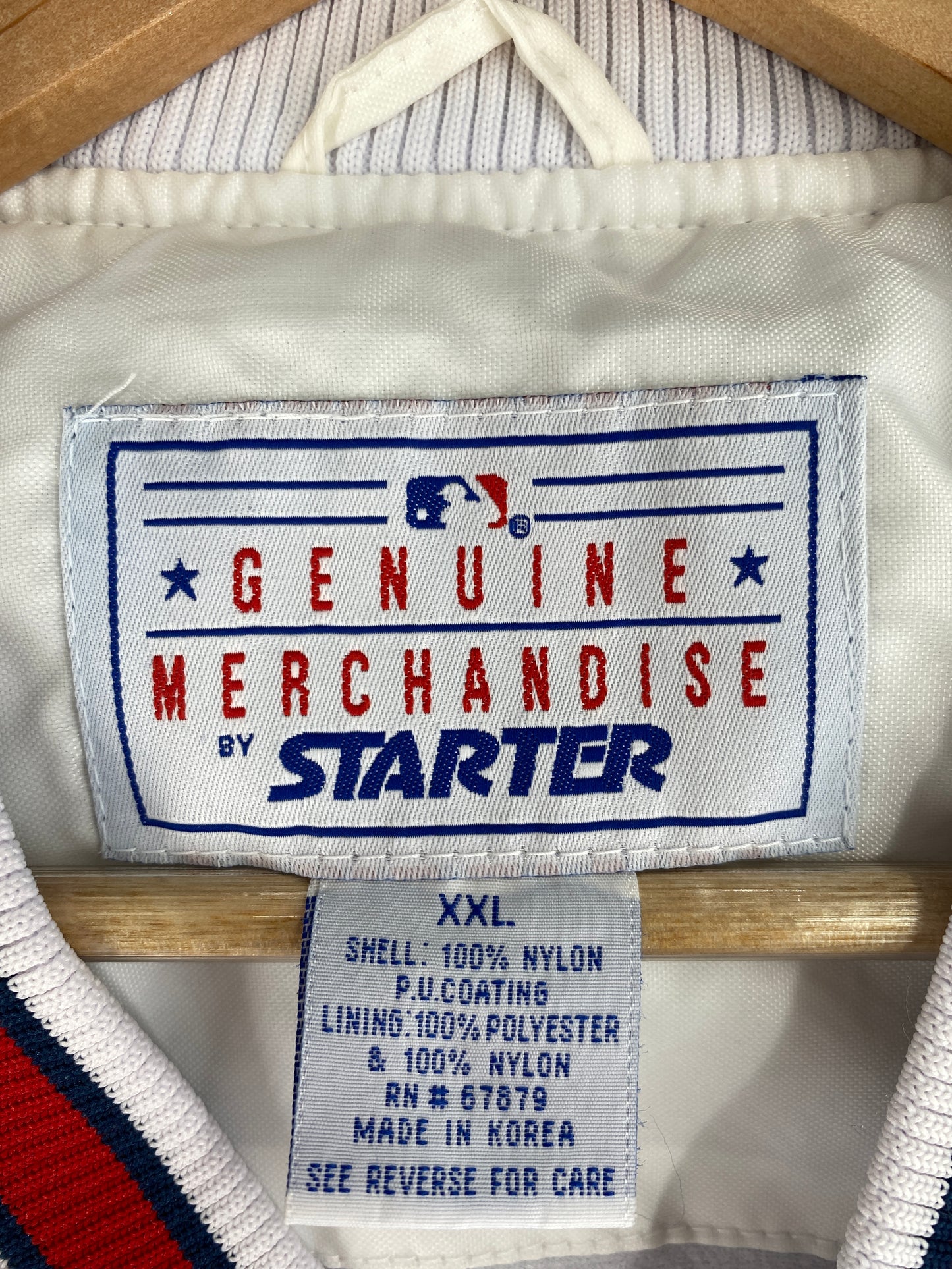 00’s STARTER CLEVELAND INDIANS Size XXL Vintage MLB Nylon Jacket / A5285