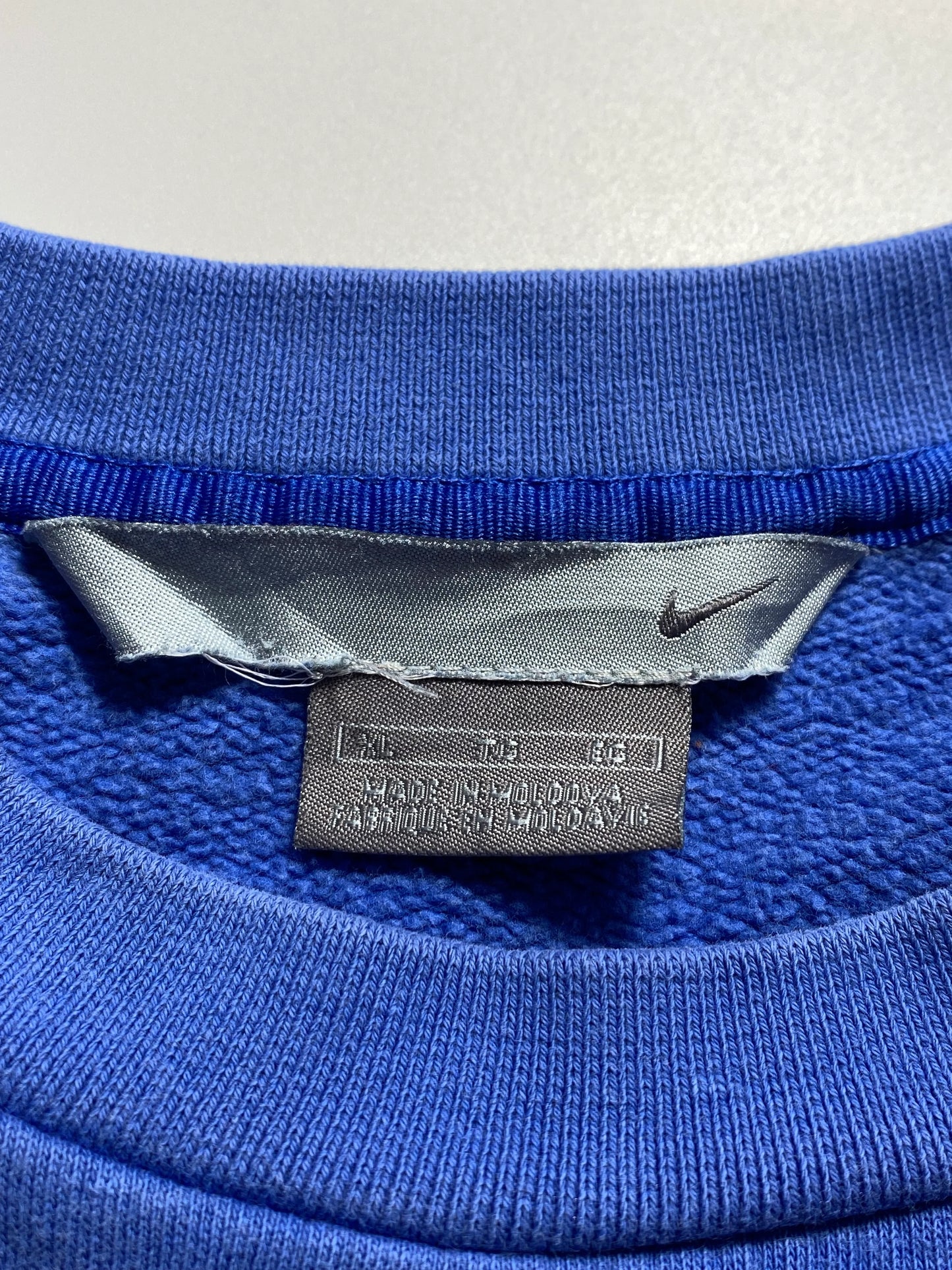 00' NIKE MINI SWOOSH Size XL Vintage Sweat-shirt / E2085S