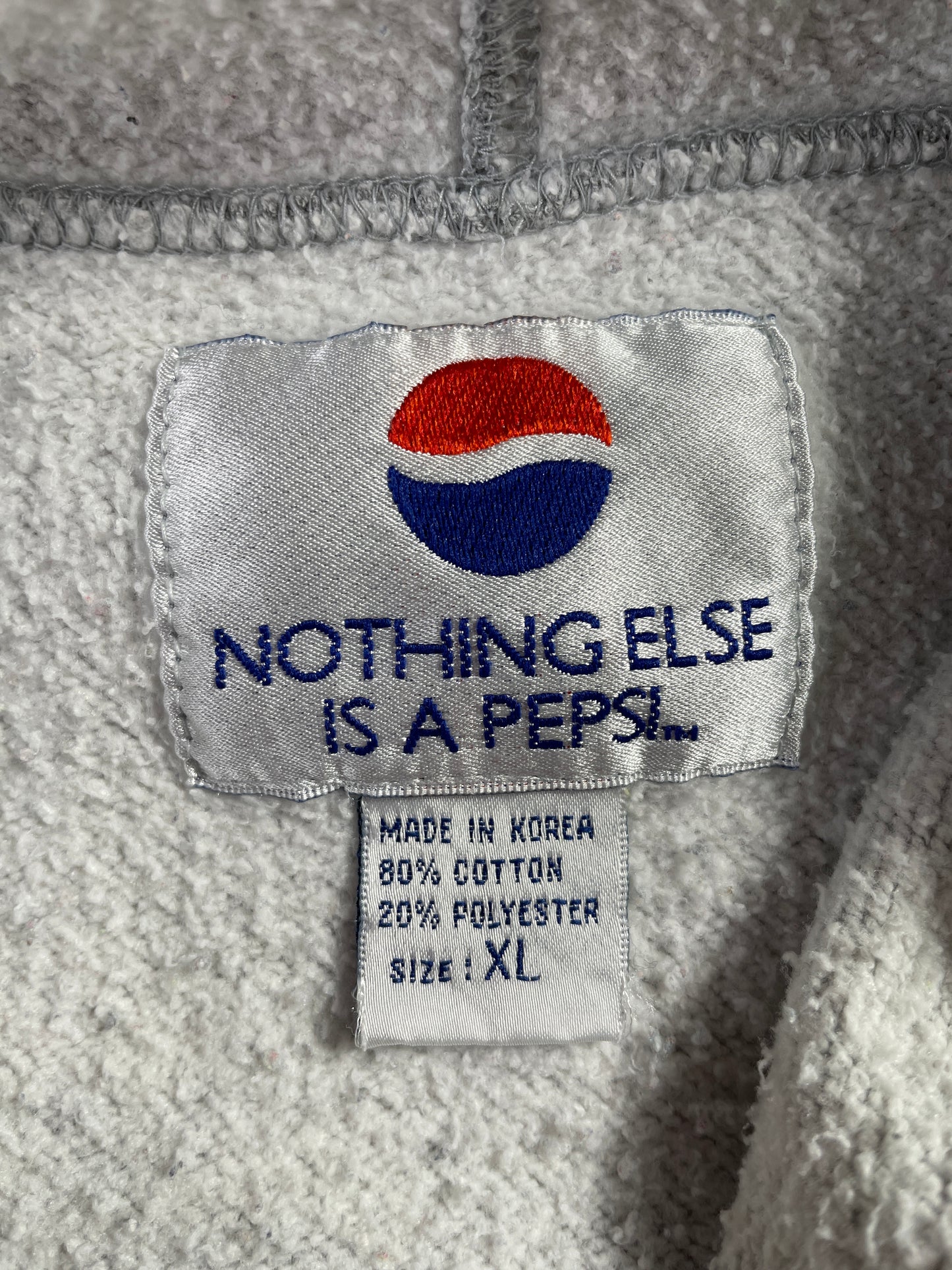 90’s PEPSI Size XL Hoodie Sweat-Shirt / E4756S
