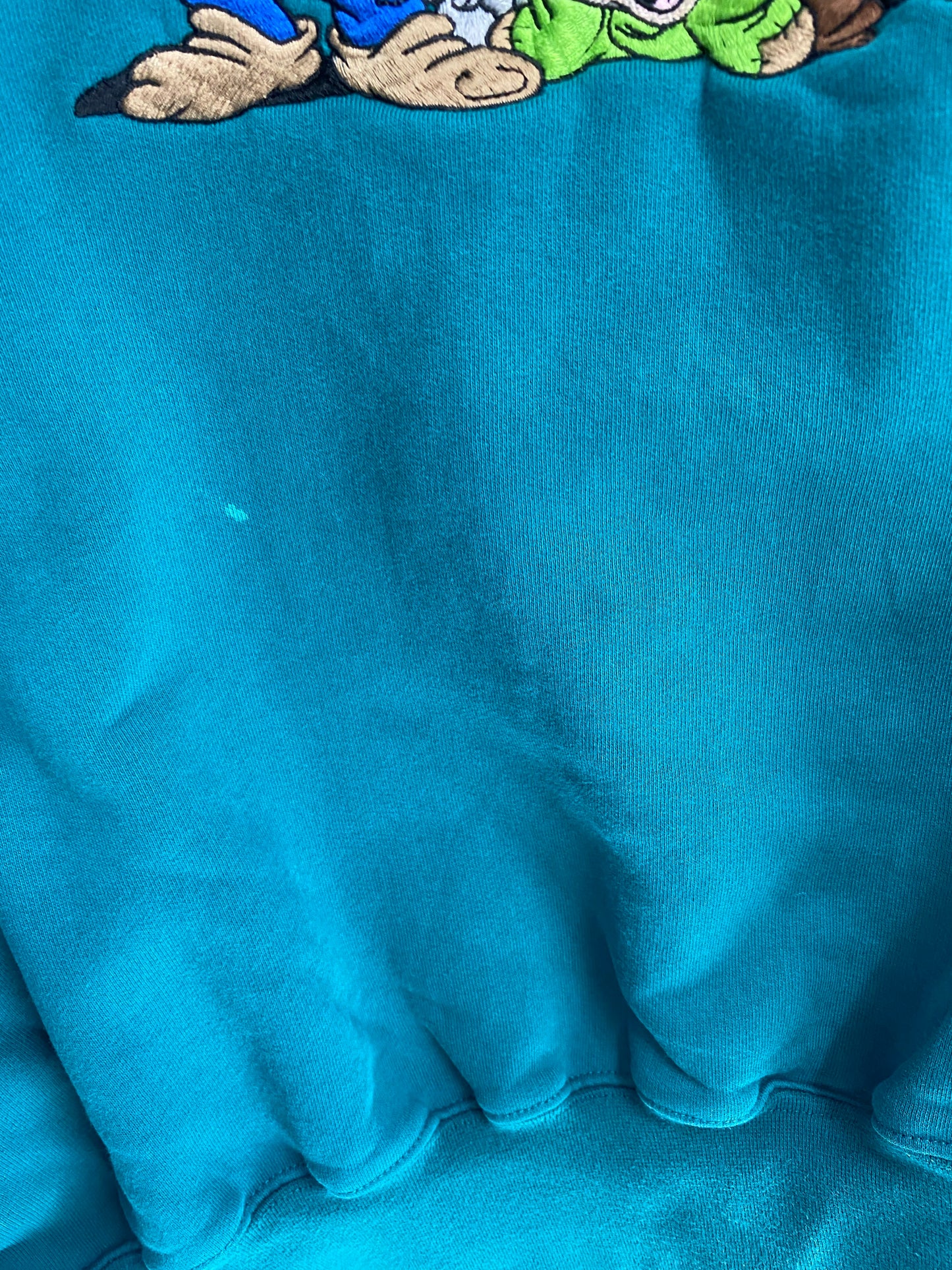 00’ DISNEY SEVEN DWARFS Size XL Vintage Sweat-shirt / K4522