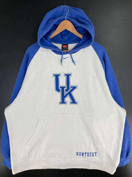 00' NIKE x UNIVERSITY OF KENTUCKY Size XL Hoodie Vintage College Sweat-Shirt / A9799