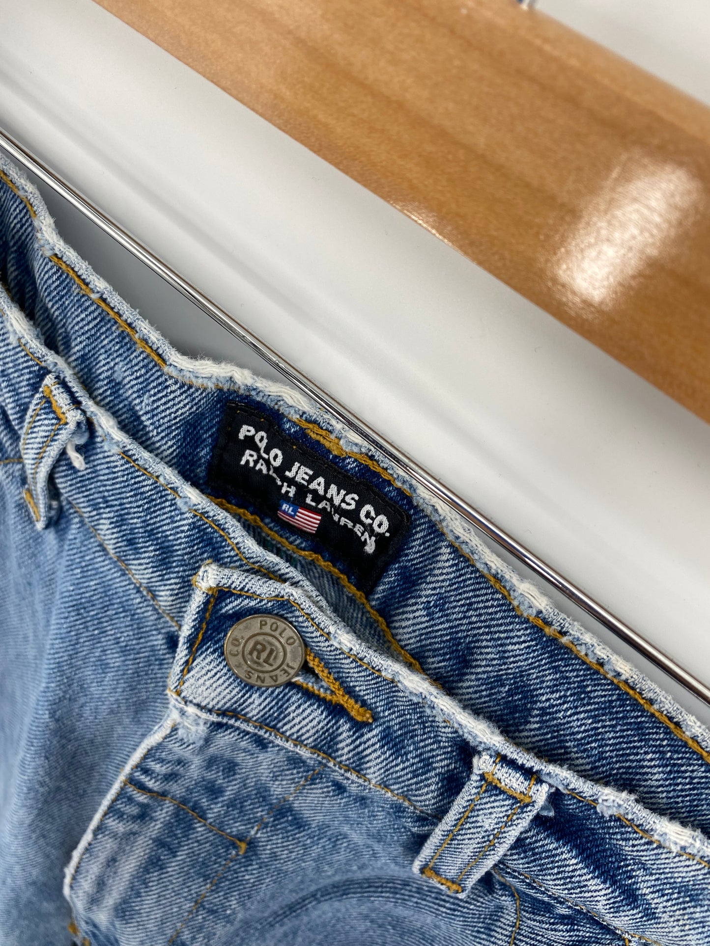 Vintage POLO JEANS Size W31xL31.5 Denim Pants / A1576