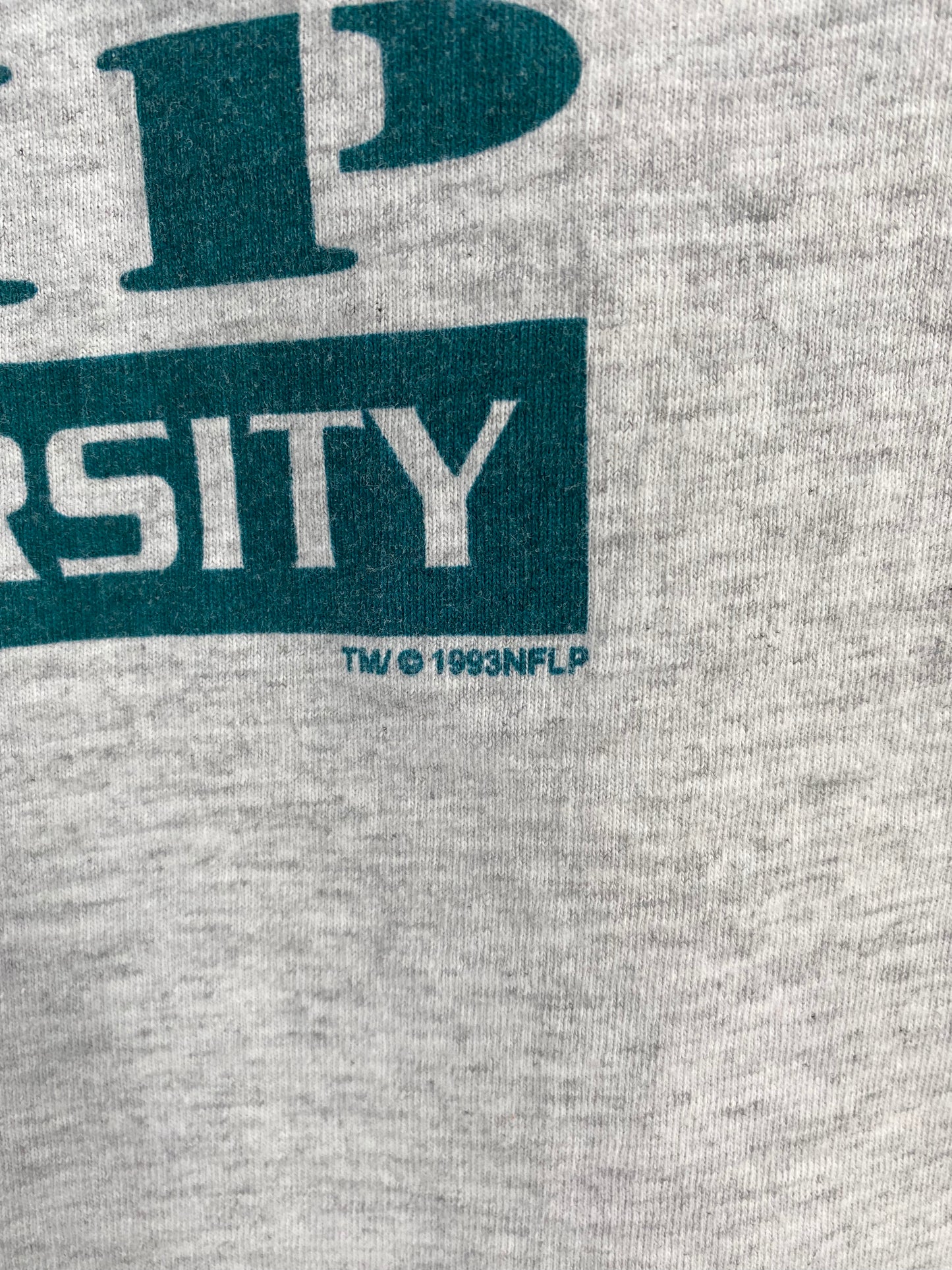 1993 MIAMI DOLPHINS Made in USA Size L Vintage NFL T-shirt / A171