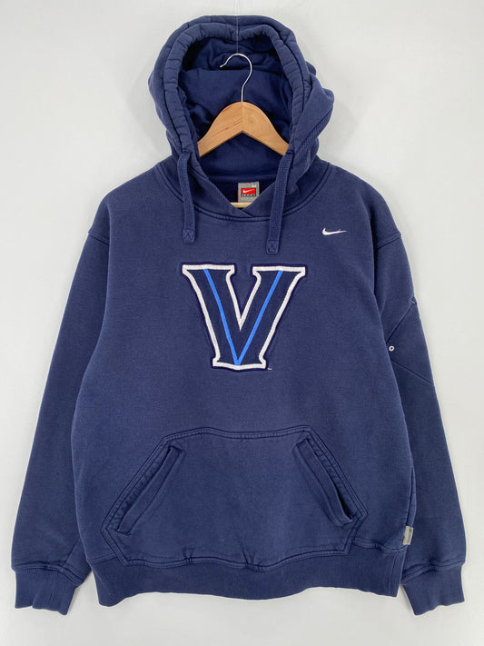 00' NIKE x VILLANOVA Size M Vintage College Hoodie Sweat-Shirt / E1386S