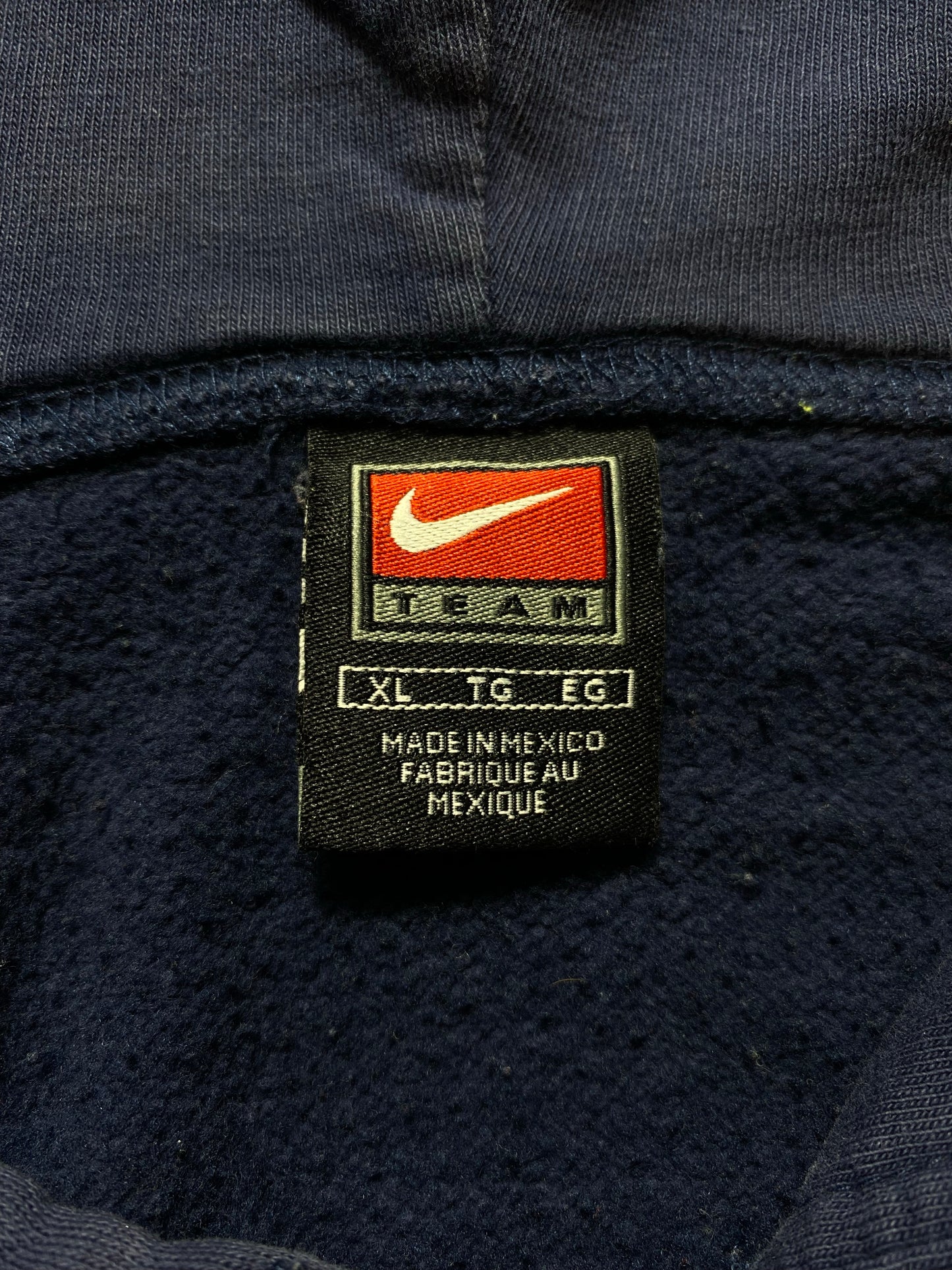 00’ NIKE GEORGIA TECH Size XL Vintage Hoodie Sweat Shirts/ K4957