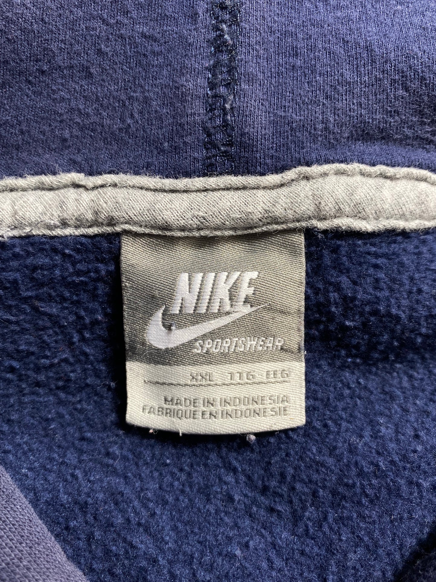 00’ NIKE Size XXL Vintage Hoodie Sweat-shirt / K6307
