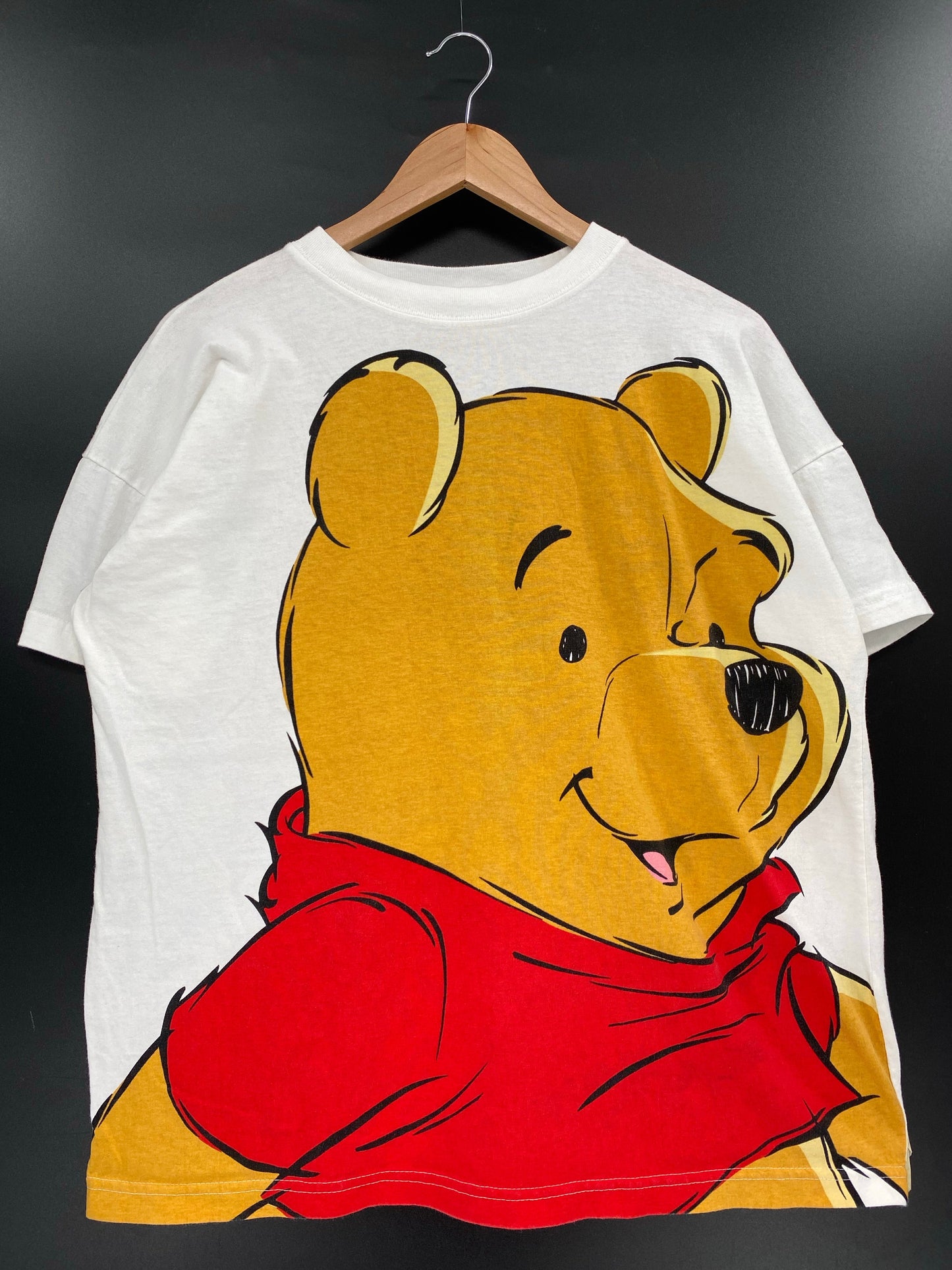00’s DISNEY WINNIE THE POOH Made in USA Size L Vintage T-Shirts / A5955