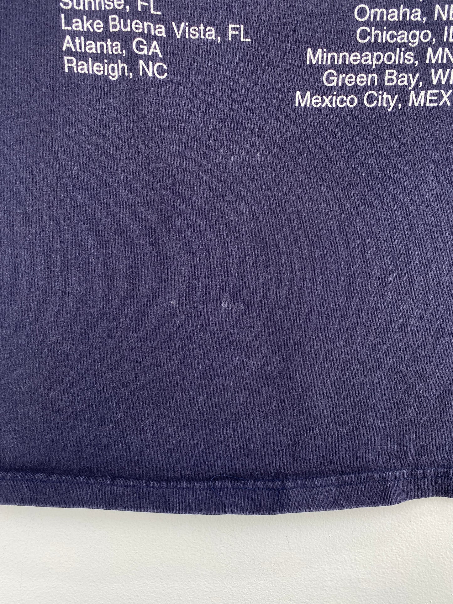 1998 GARBAGE VERSION 2.0 TOUR Size L Vintage Music T-Shirt / A5199