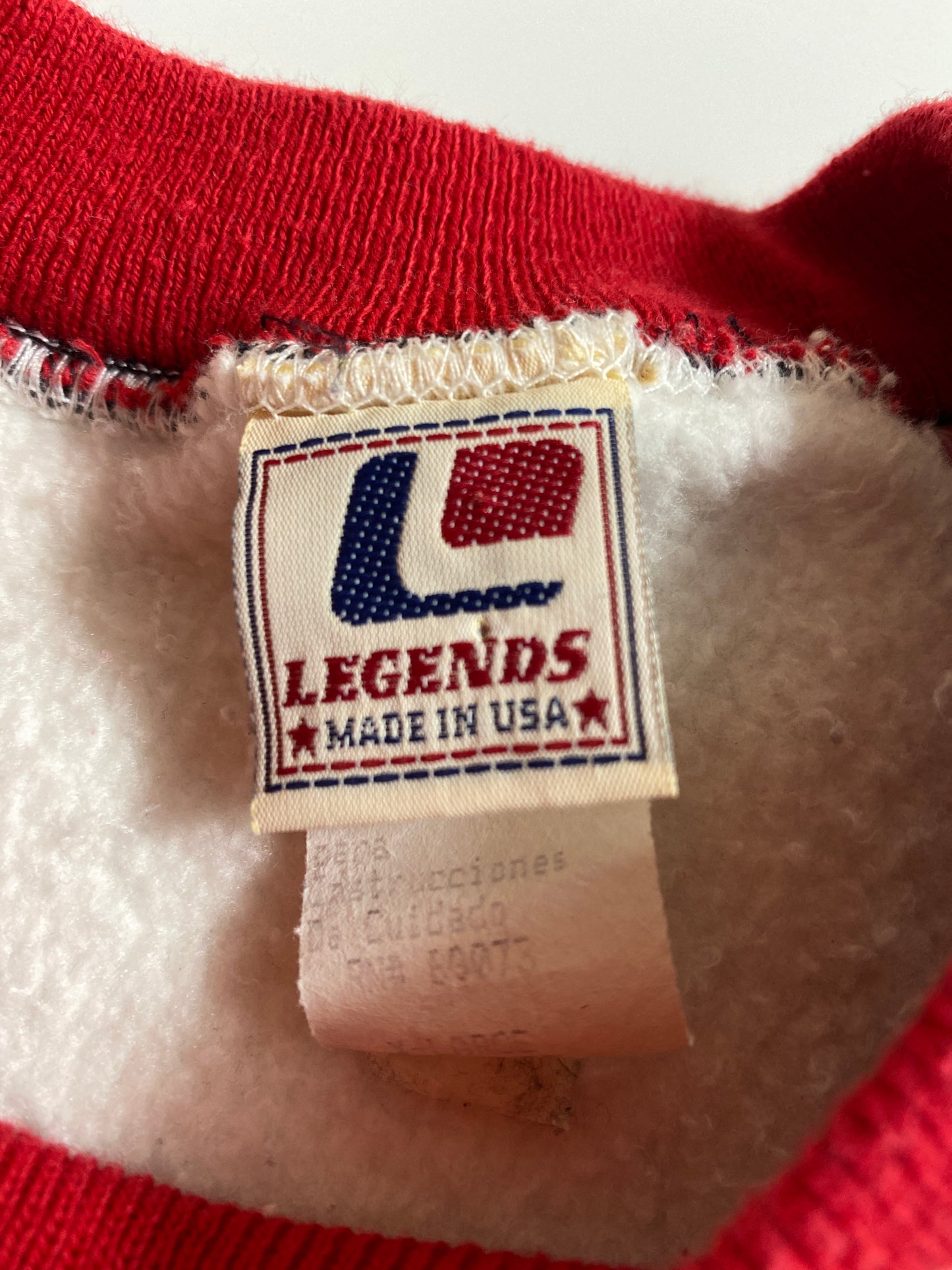 1995 KANSAS CITY CHIEFS Made in USA Size XL Vintage NFL Sweat Shirts /9970