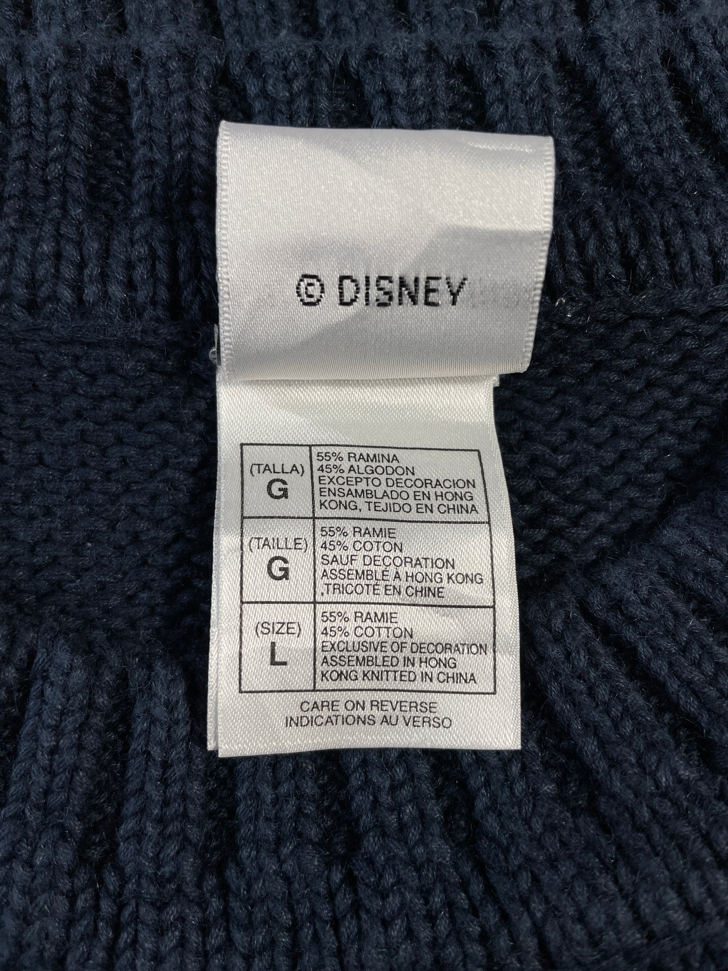 Vintage DISNEY MICKEY USA Size L Vintage Knintwear / A8525