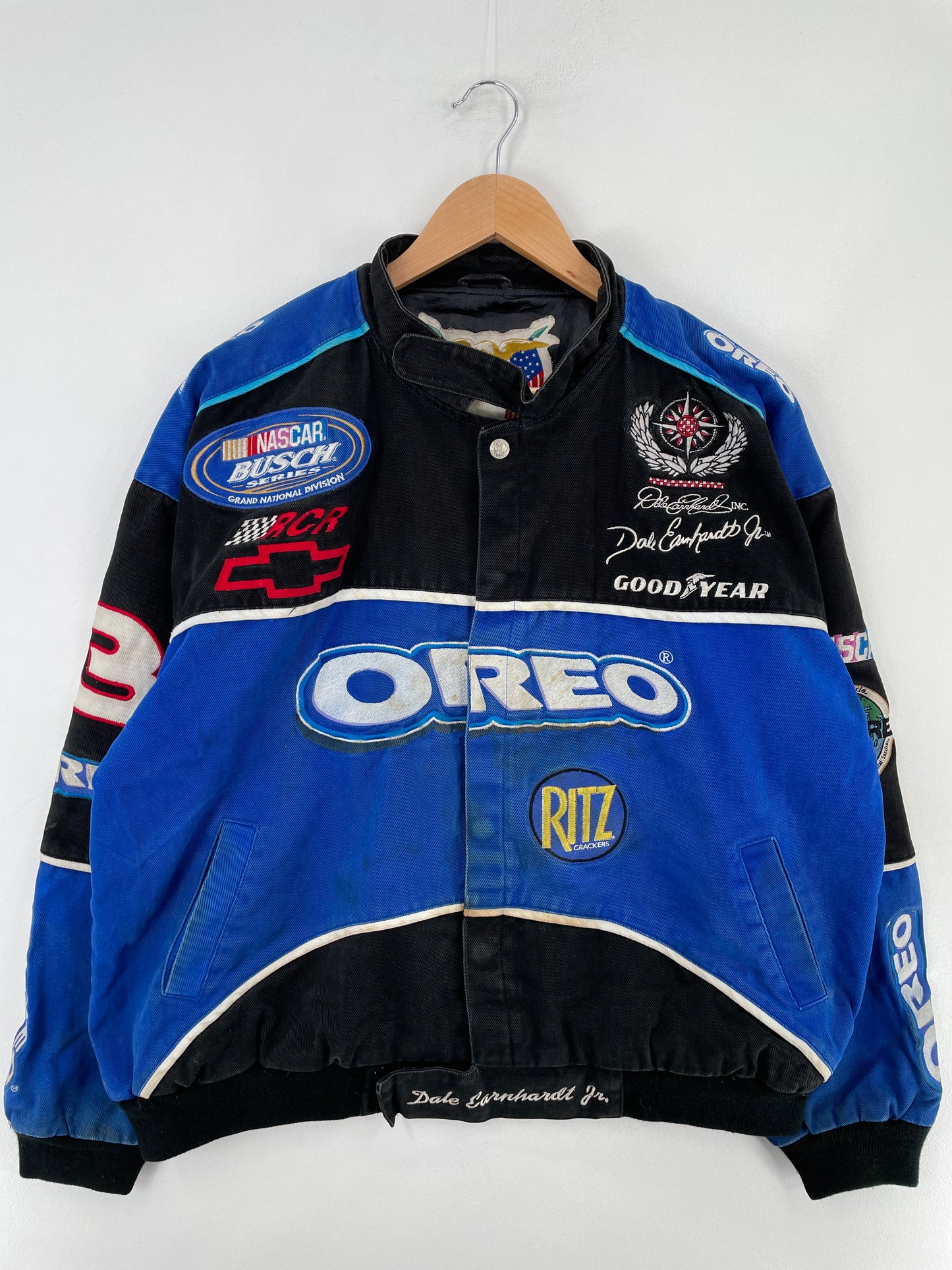 .Vintage NASCAR x OREO Size L Vintage Racing Jacket / E2765J