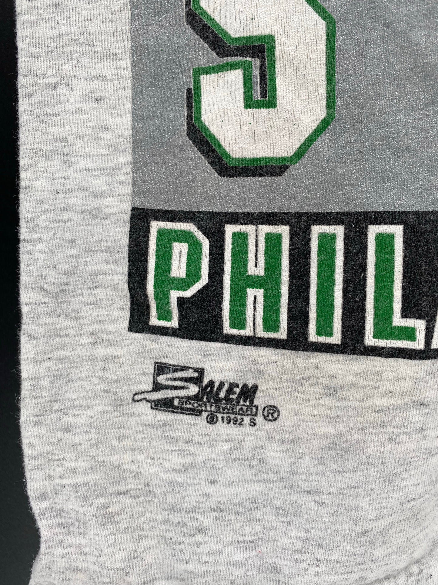 1992 PHILADELPHIA EAGLES Made in USA Size L Vintage NFL T-Shirts / K4825