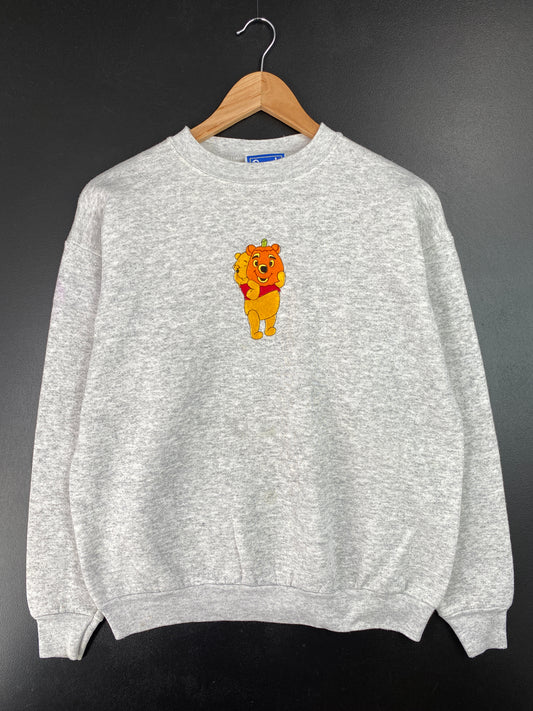 00' DISNEY WINNIE THE POOH HALLOWEEN Made in USA Size M Vintage Sweat-shirt / A7289