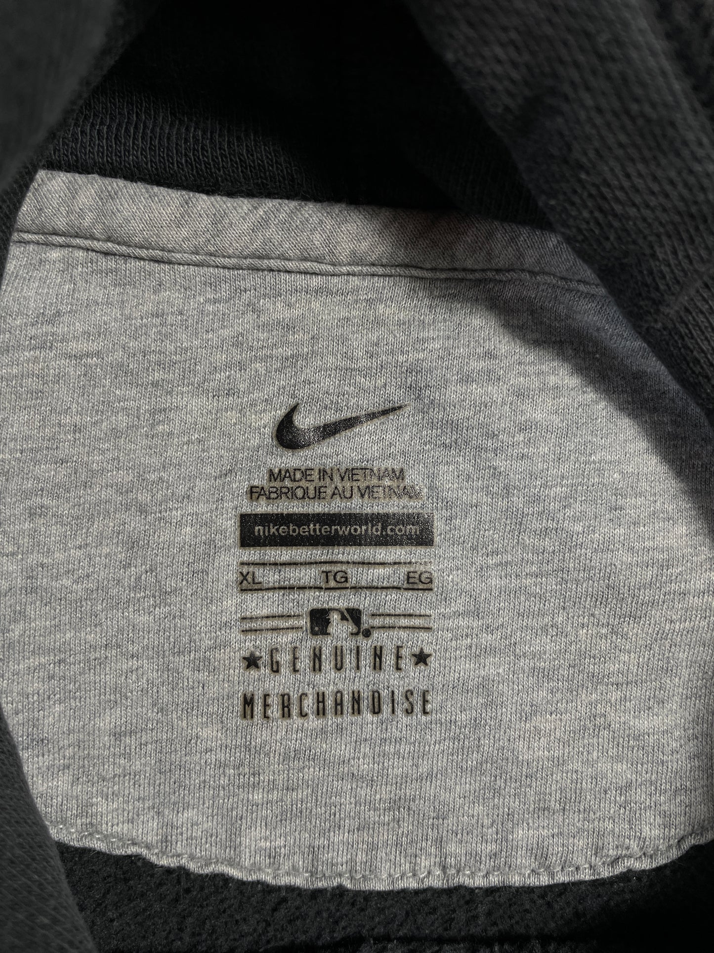 Vintage NIKE x SAN FRANCISCO GIANTS Size XL Vintage MLB Hoodie Sweat-Shirt / A9217