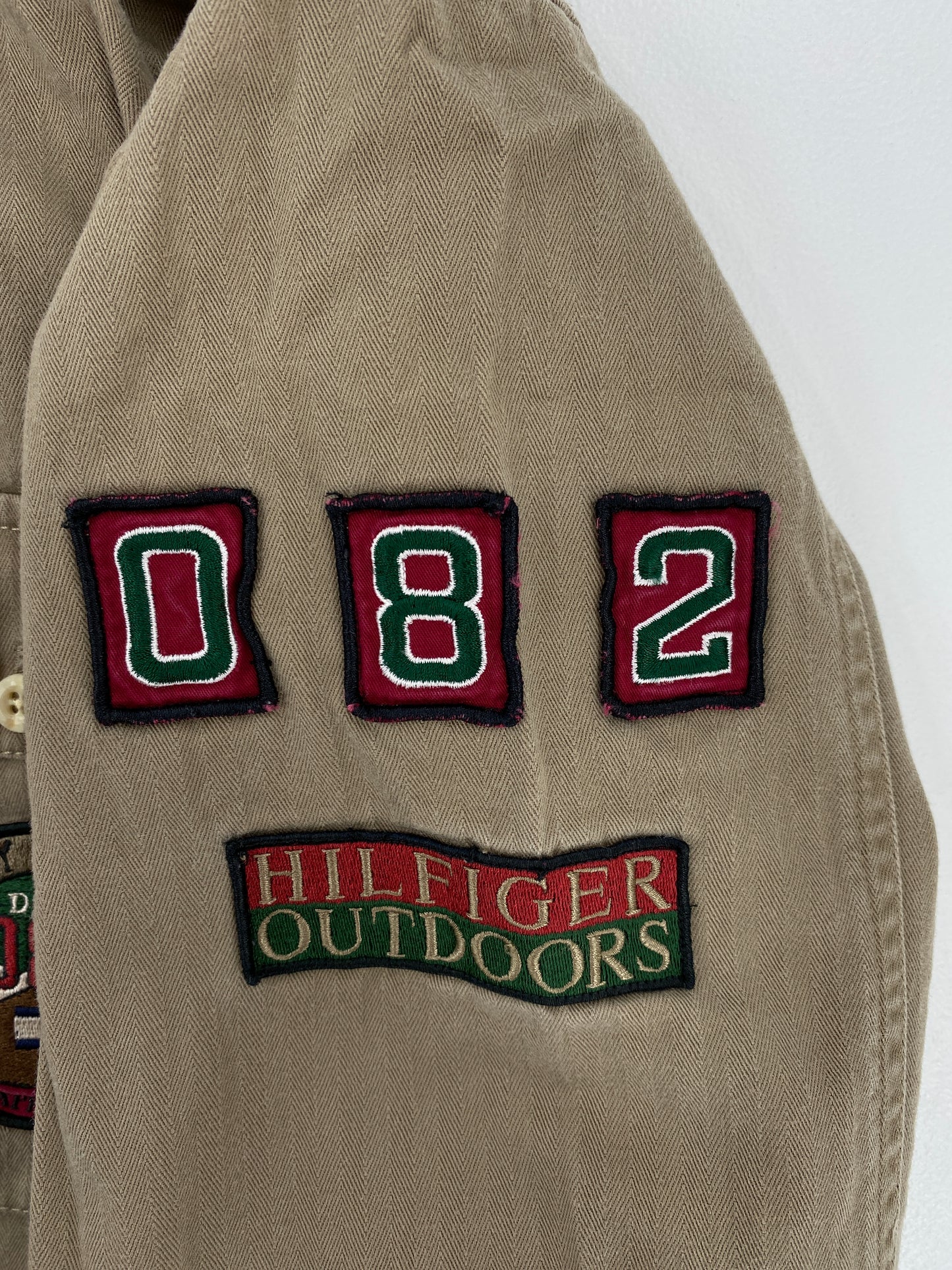 90’s TOMMY HILFIGER Size L Vintage Button-Down Shirt / A4272