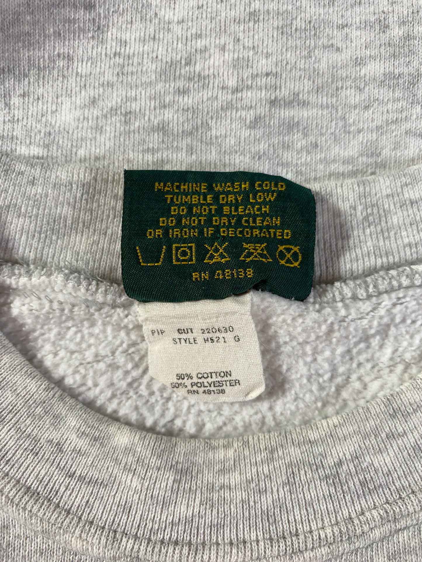 .1993 HOUSTON OILERS Made in USA Vintage NFL Sweat-Shirt / E6644S