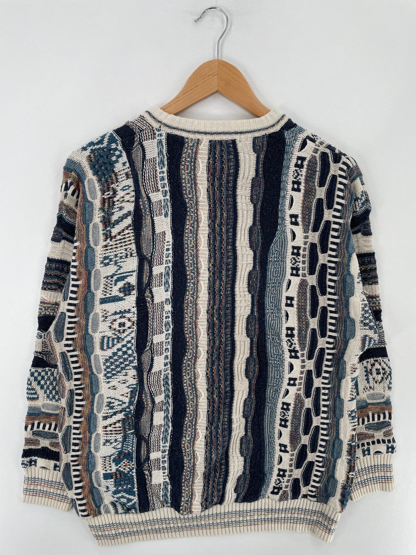 Vintage COOGI Style Size M Cotton Knit Sweater / E4566K