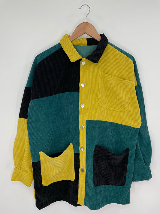 .Vintage COURDORY (No tag) Approx. Size L Button Down Jacket/ K8893