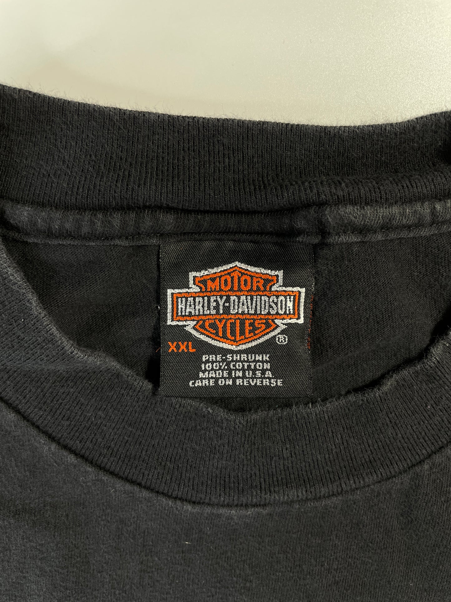 90’s HARLEY DAVIDSON ALASKA Made in USA Size XXL Vintage T-Shirt / A9198