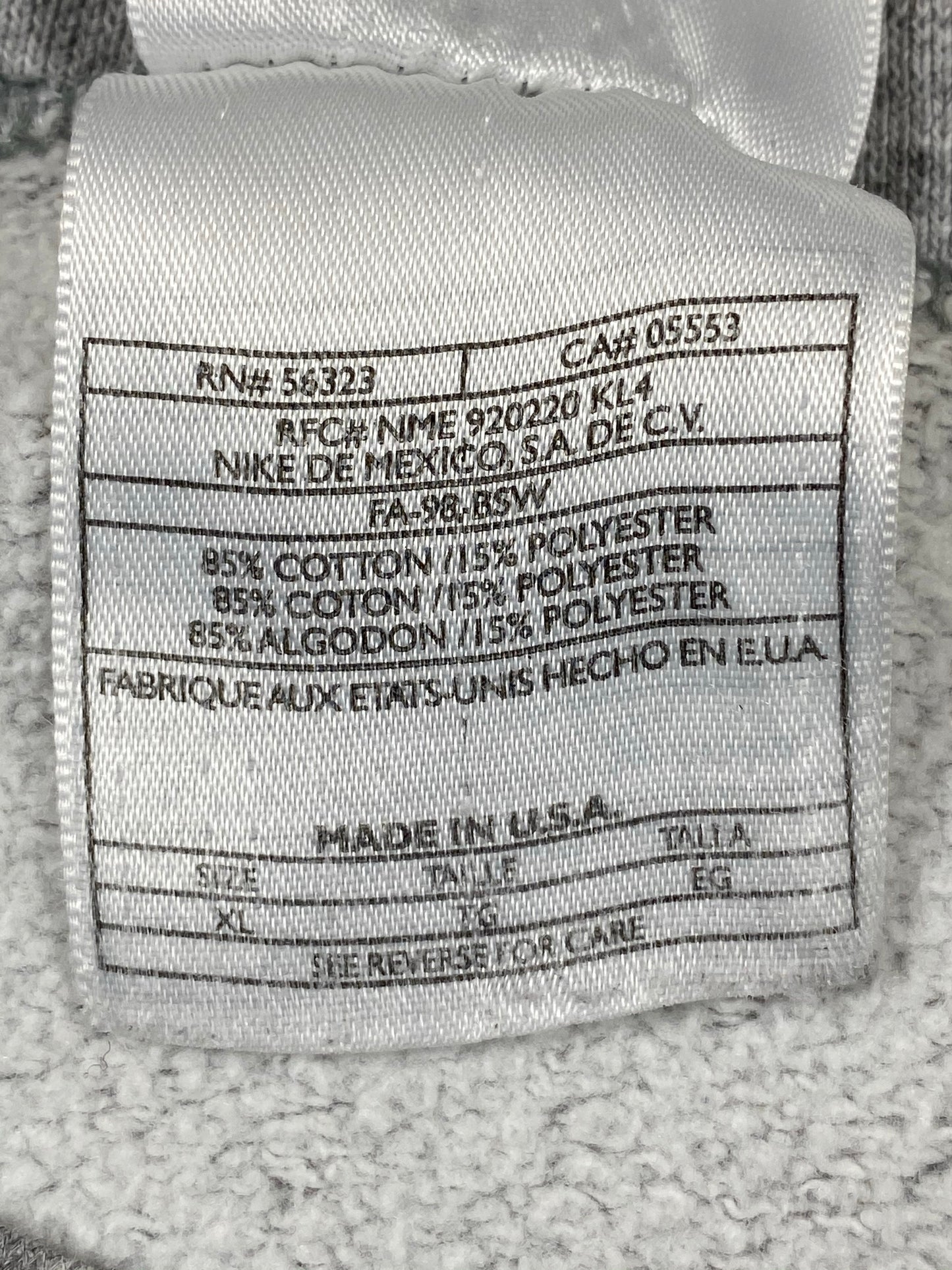 90’s NIKE DALLAS COWBOYS Made in USA Vintage Sweat-Shirt / 5179