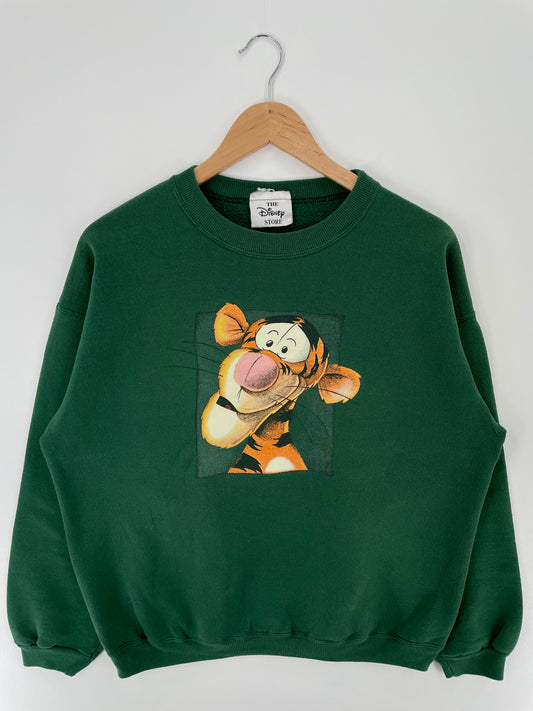 00’s DISNEY TIGGER Made in USA Size L Vintage Sweat-shirt / A297