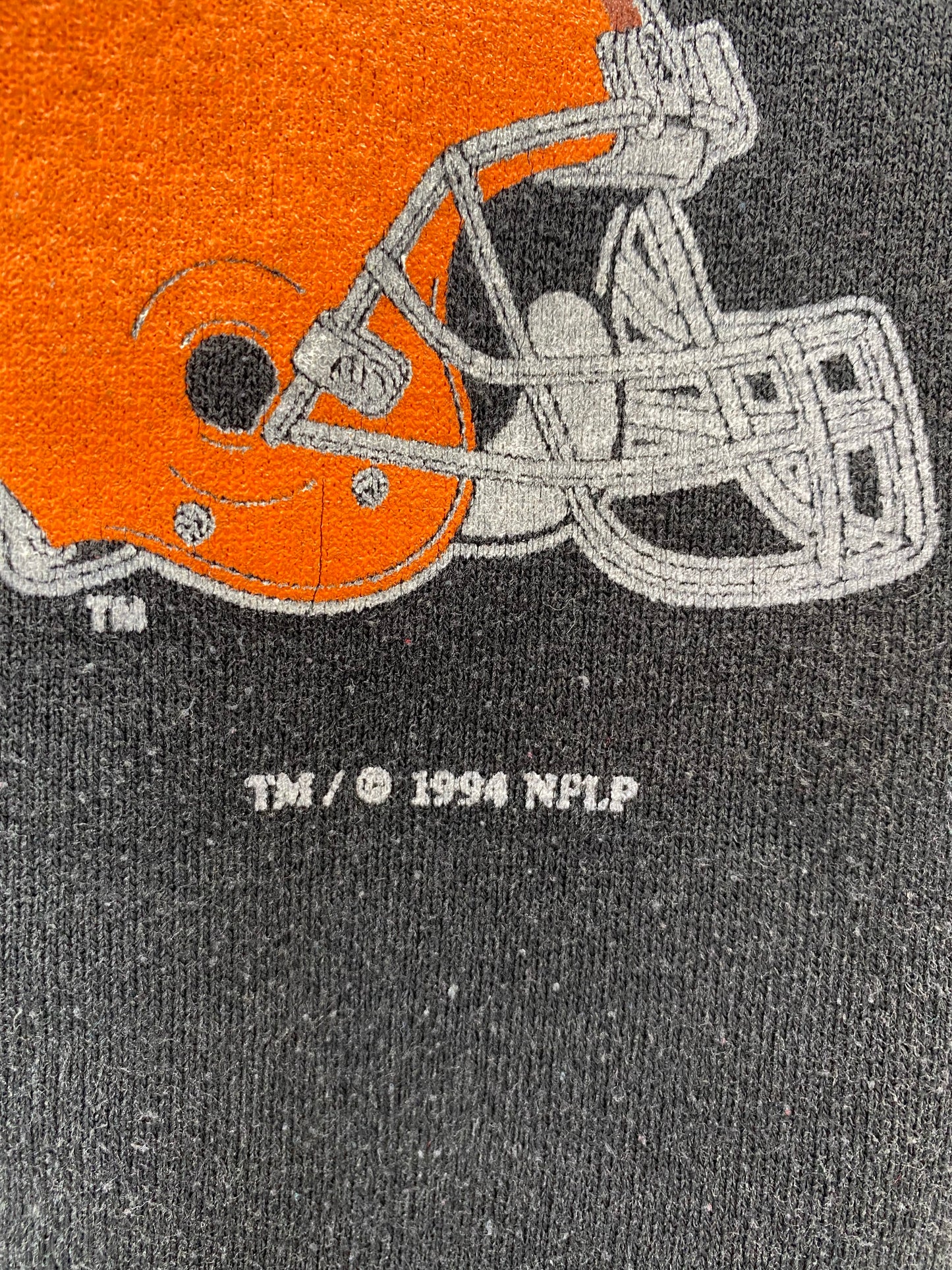 1994' CLEVELAND BROWNS Made in USA Size XL Vintage NFL Sweat-Shirt / K4272