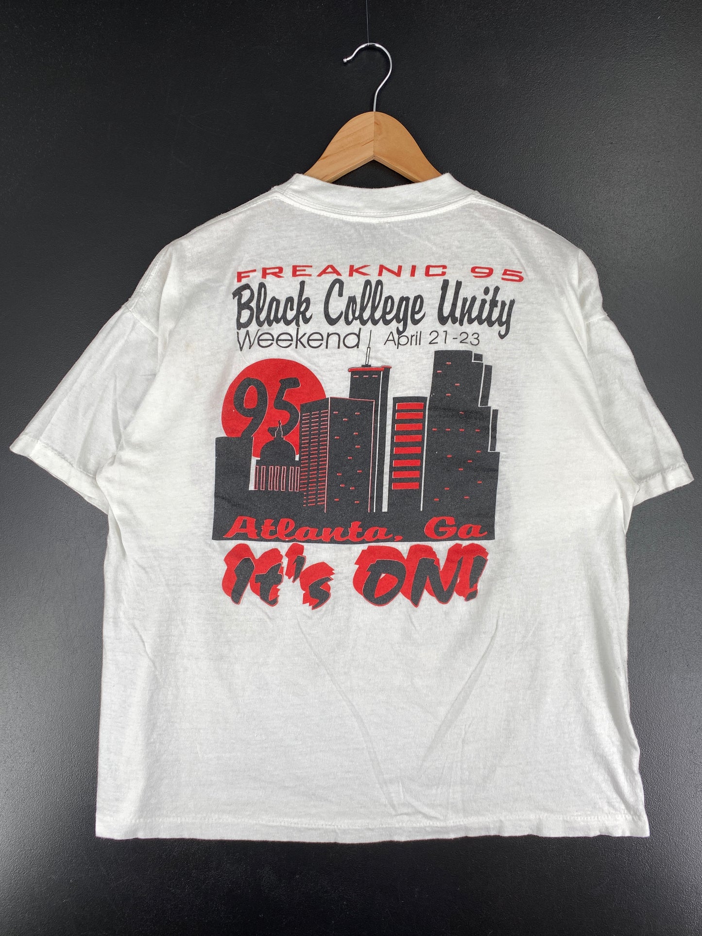 1995 FREAKNIC ATLANTA Size No Tag(Approx.M) Vintage T-Shirts / A5502
