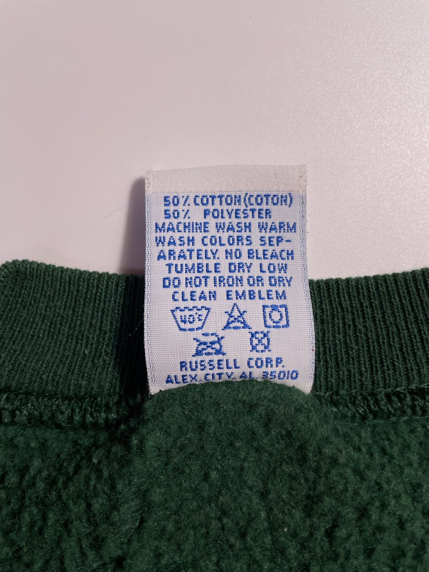 90's RUSSELL x NORTHEASTERN STATE Made in USA Size XL Vintage College Sweat-shirt / E877