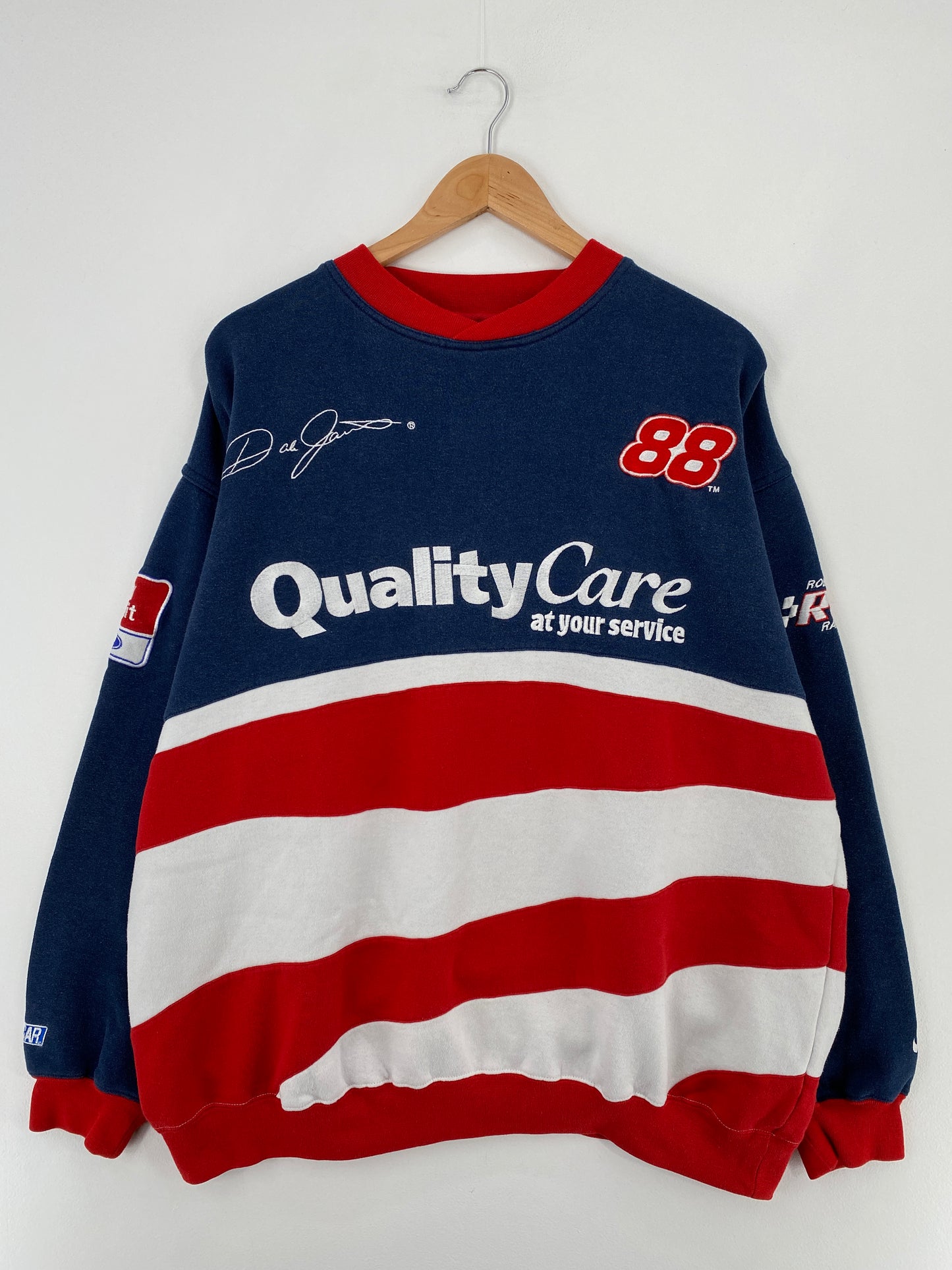Vintage NASCAR Racing Size XL Sweat-shirt / E1658S