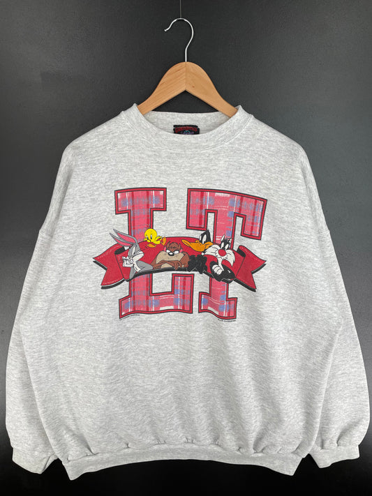 1994 LOONEY TUNES Size XXXL Vintage Sweat-Shirt / A2727