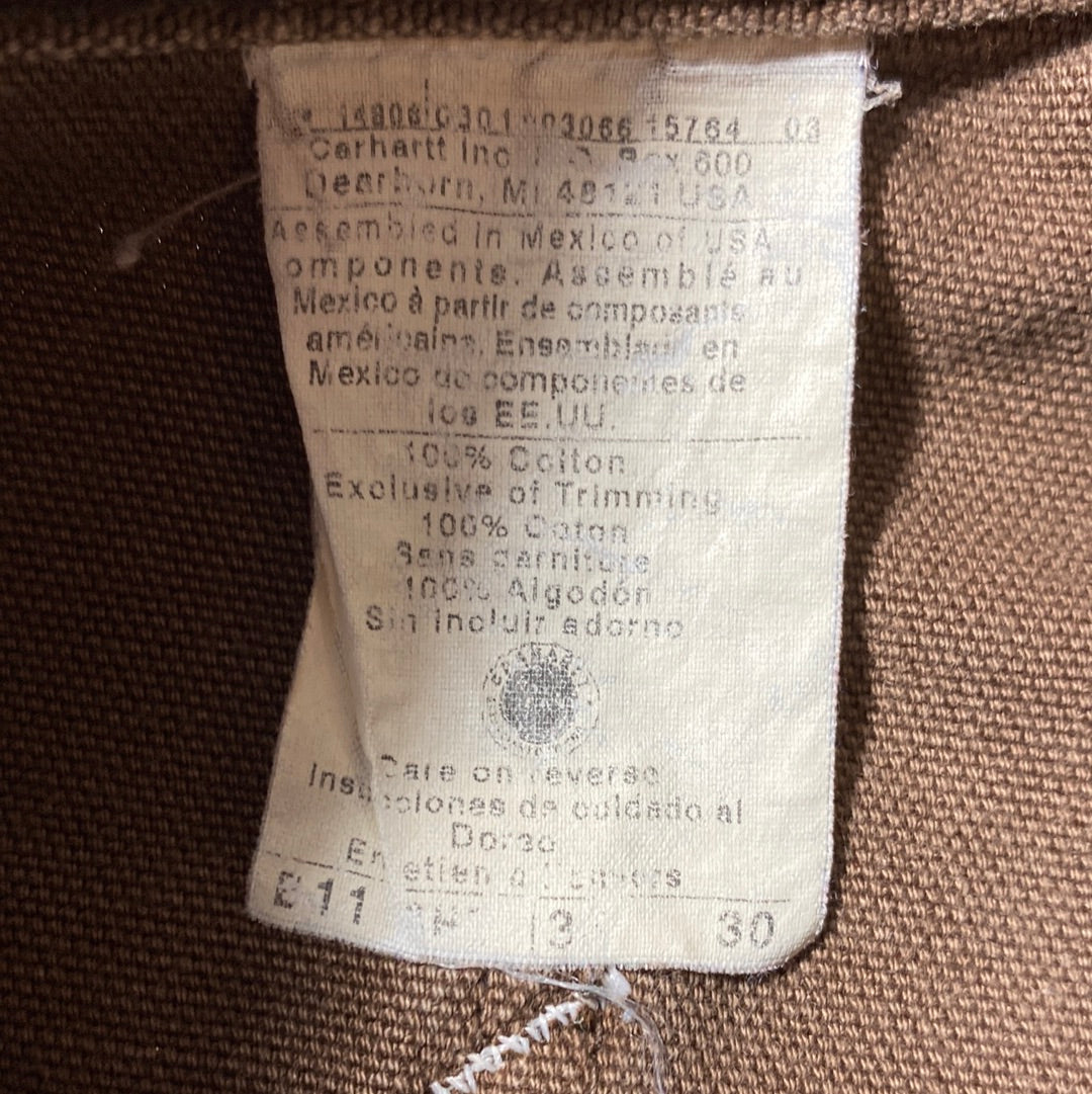 Vintage CARHARTT Size W32xL29.5 Duck Pants / A5686