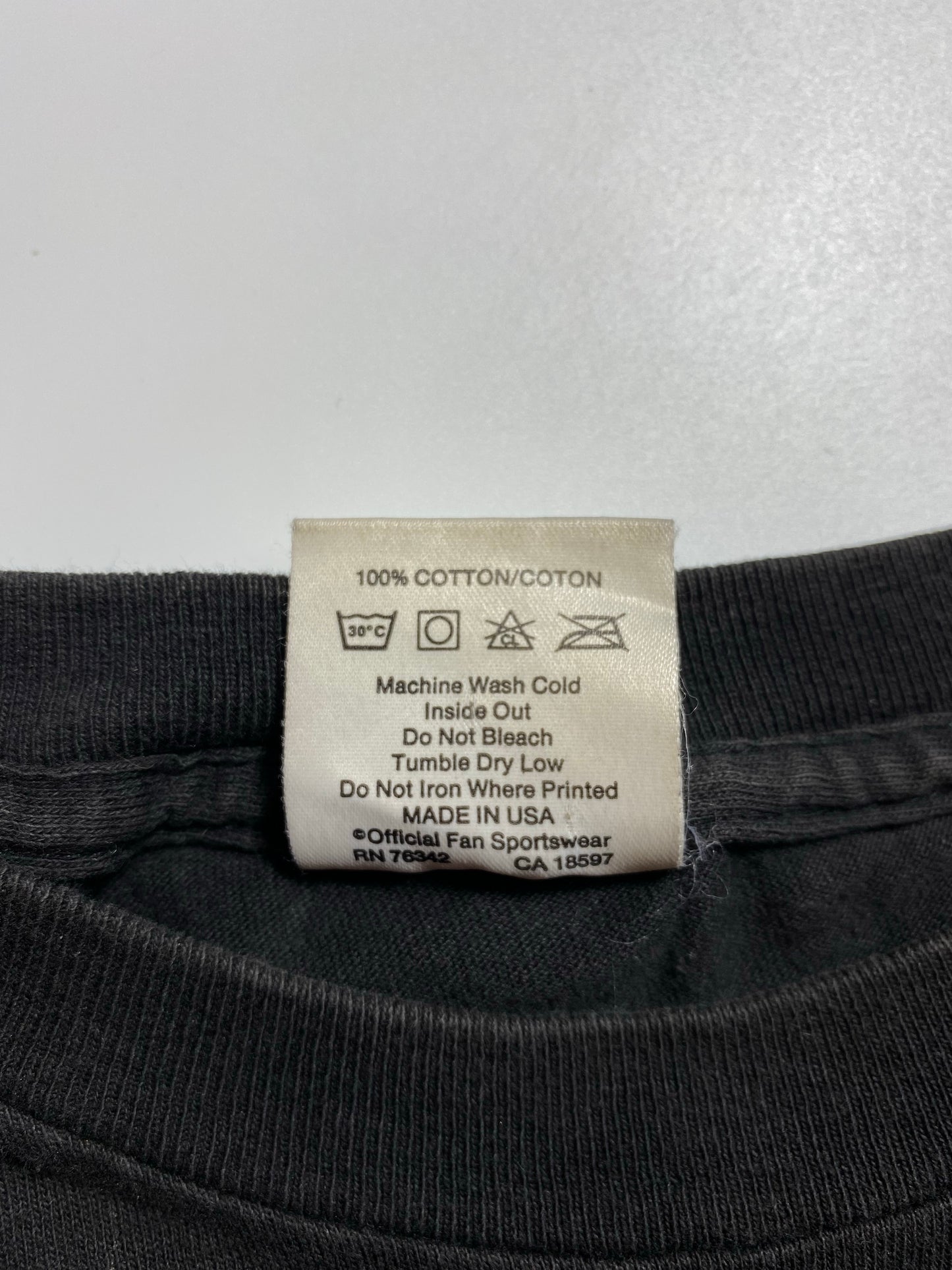 1993 MICHTY DUCKS Size L Vintage NFL T-Shirt / K7529