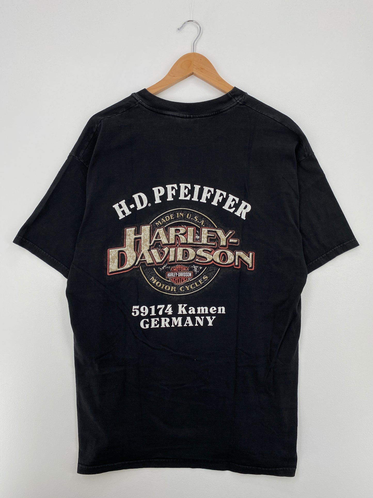 1999 HARLEY DAVIDSON Made in USA Size XL Vintage T-Shirt / A8399