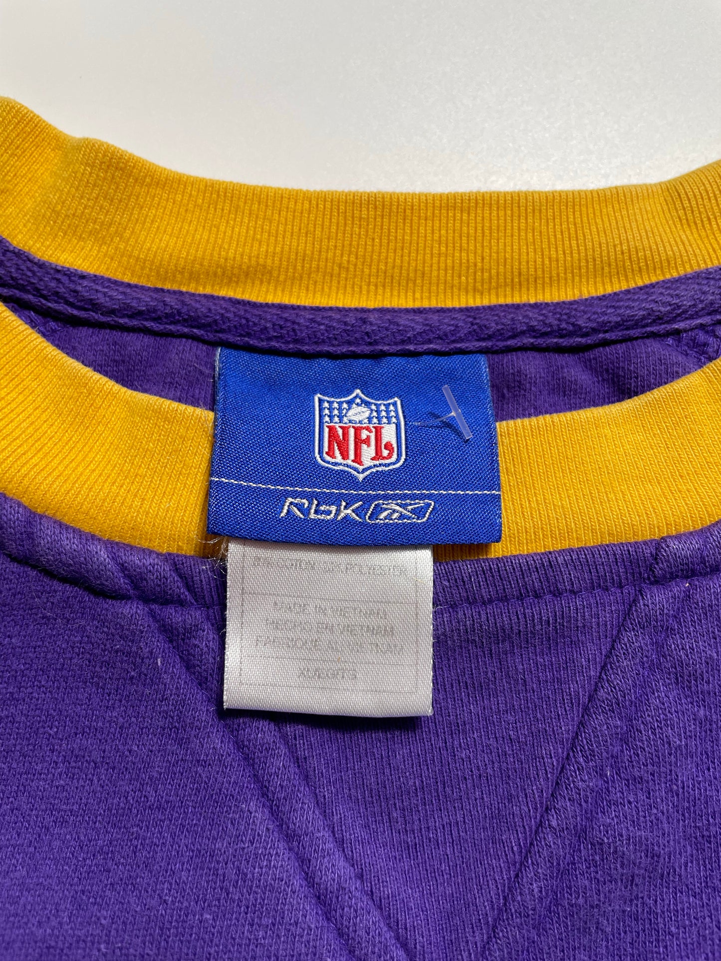 Vintage MINNESOTA VIKINGS Size XL Vintage NFL Sweat-Shirts/ K8481