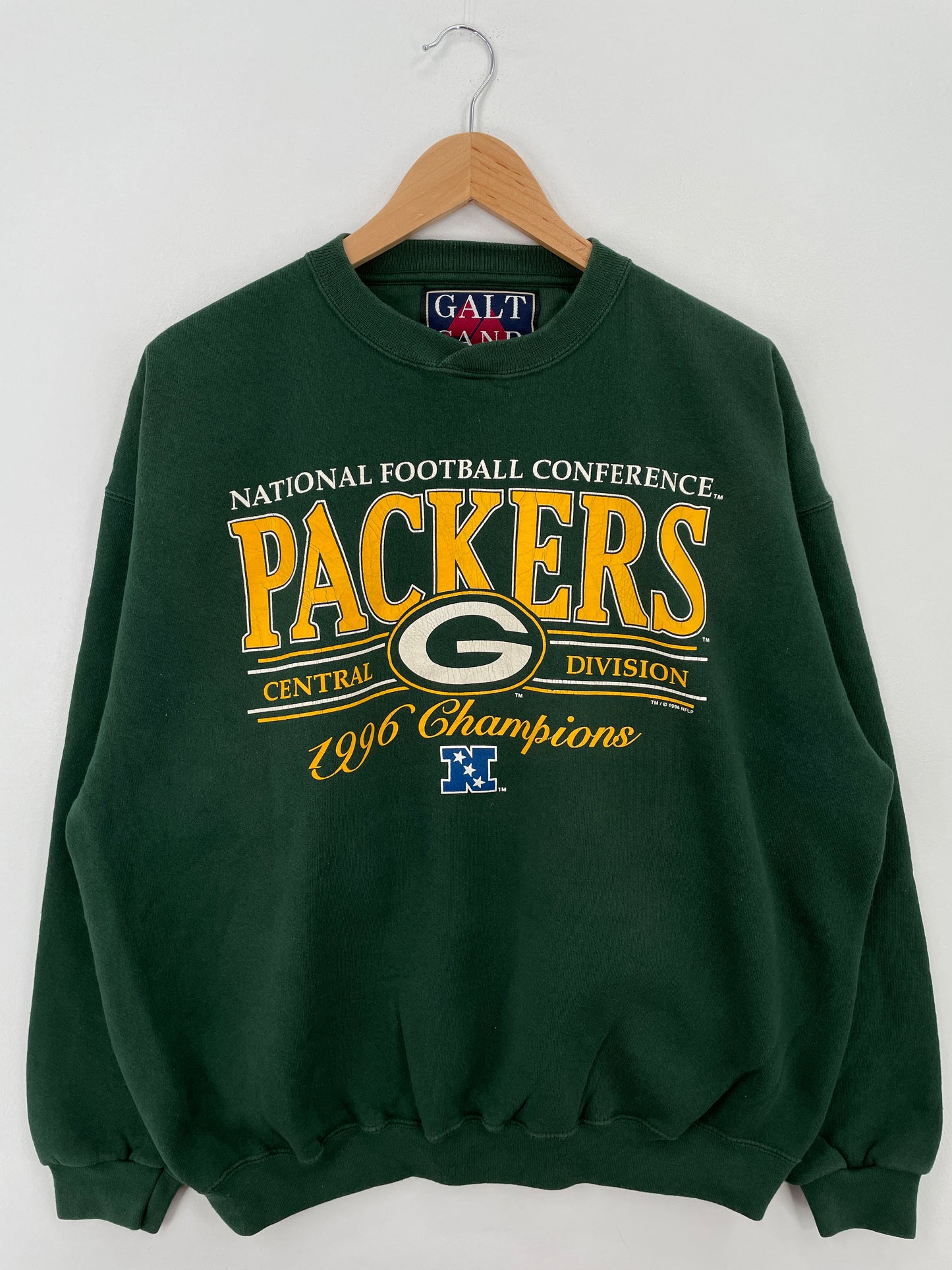 1995 GREEN BAY PACKERS Size Approx.XL Vintage NFL Sweat-shirt / A6925