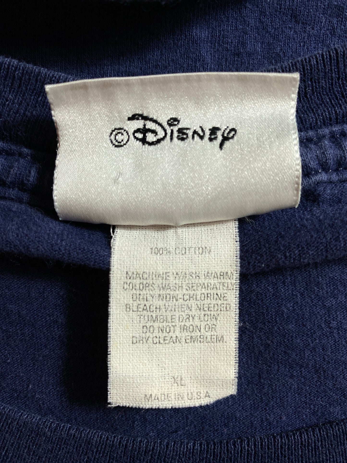 90’s DISNEY EPCOT Made in USA Size XL Vintage T-Shirt / A3282