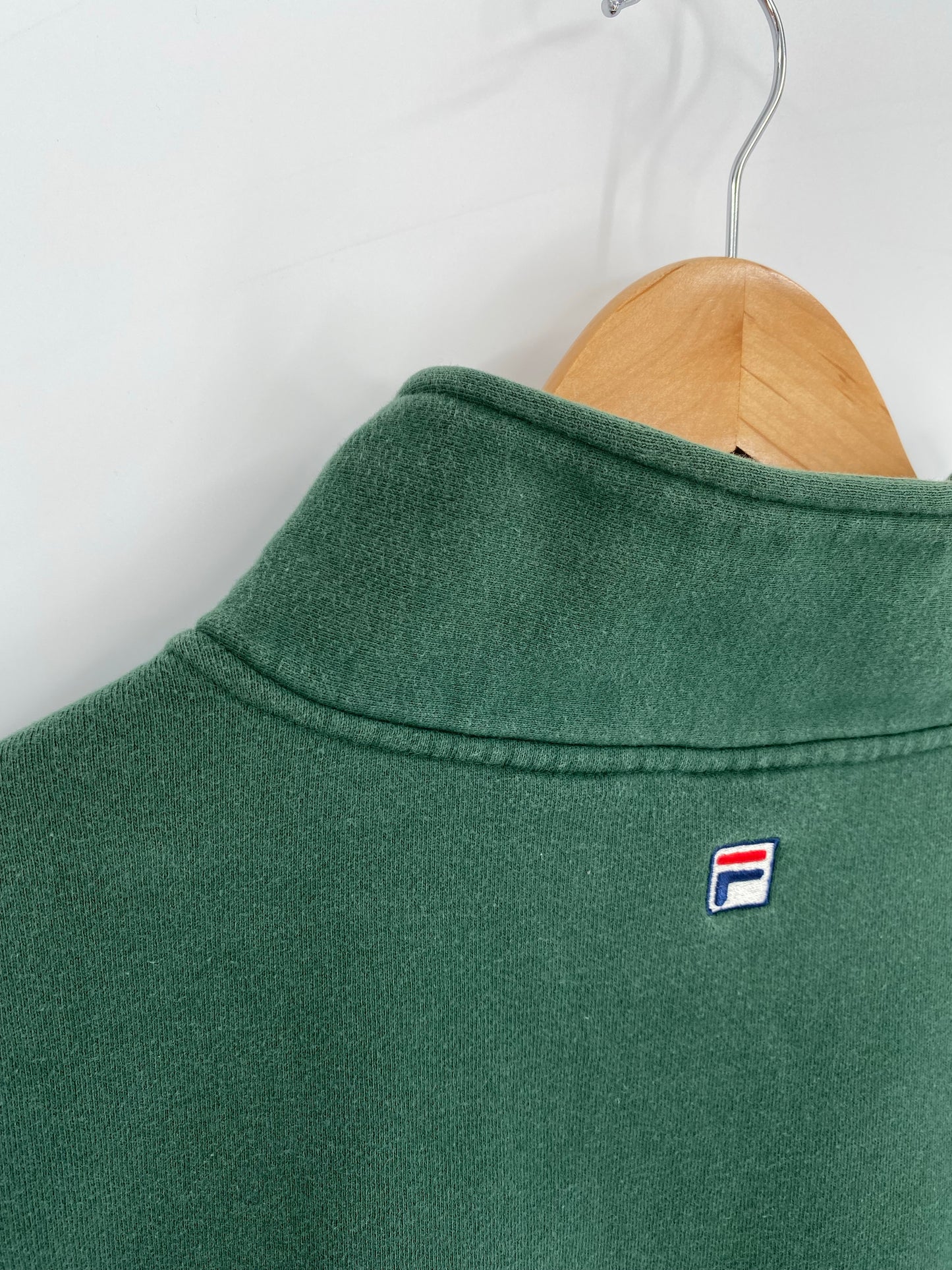 90’s FILA Size XXL Half Zip-up Sweat-shirt/ K7424