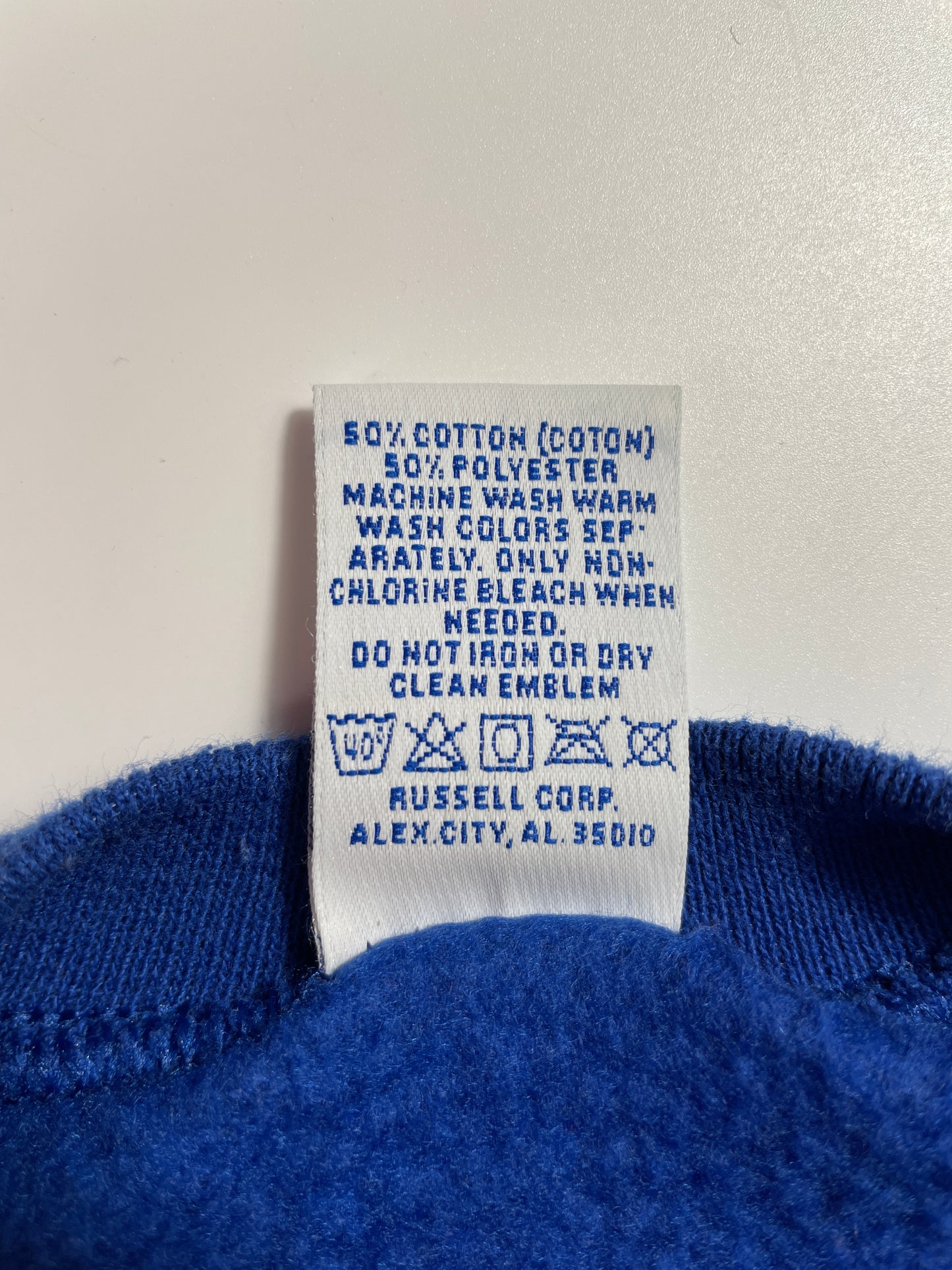 90's RUSSELL x ST.LOUIS RAMS Made in USA Size XXL Vintage NFL Sweat-Shirt / E3791S