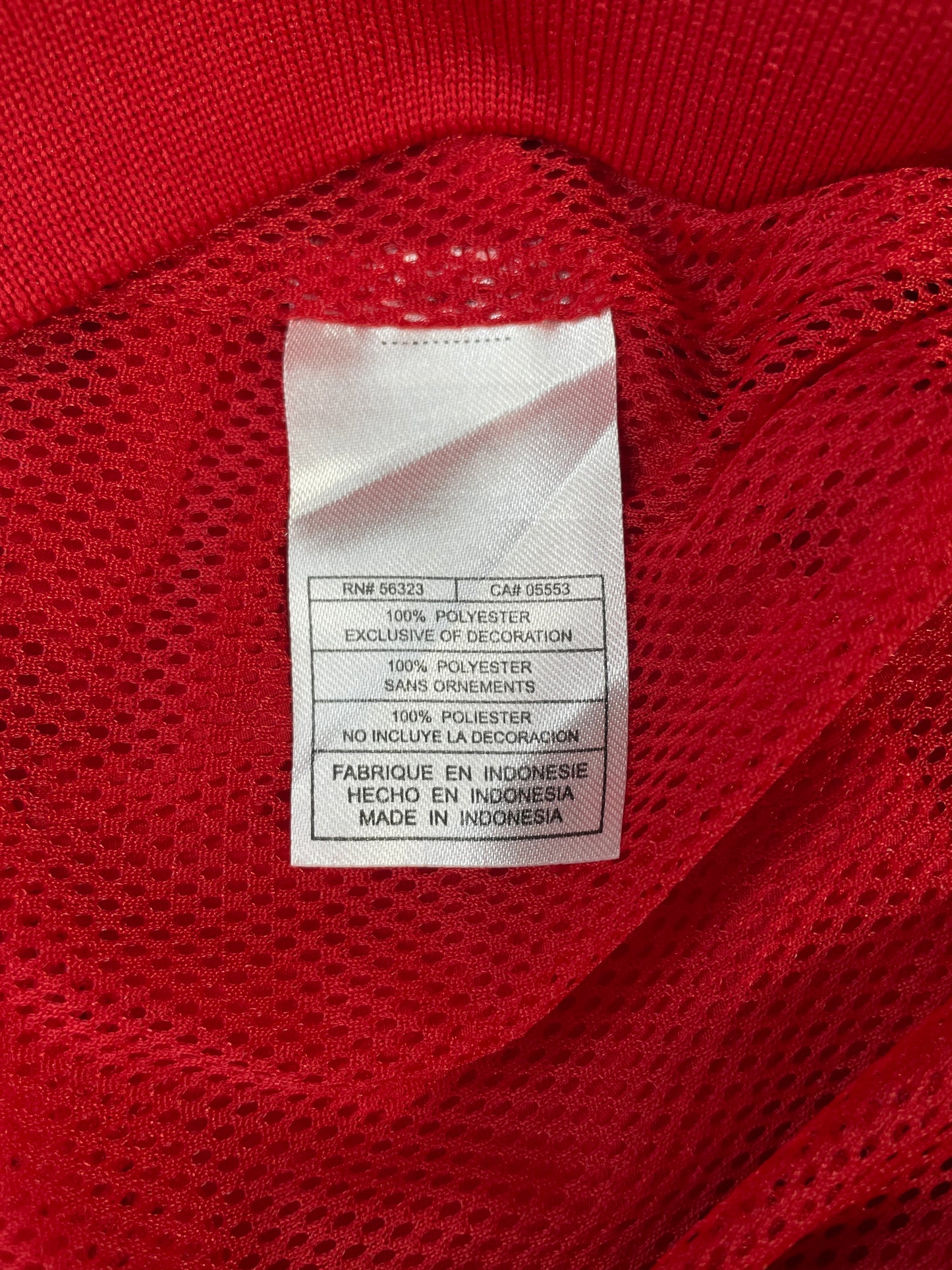 00's NIKE x OHIO STATE Size M Vintage College Hal-Zip-up Nylon Jacket / A7166