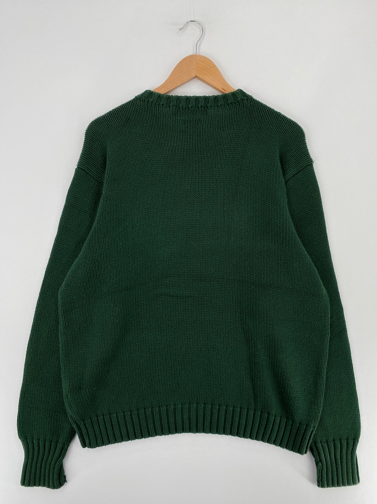 90’s POLO RALPH LAUREN Size L Knit Sweater / E5210K