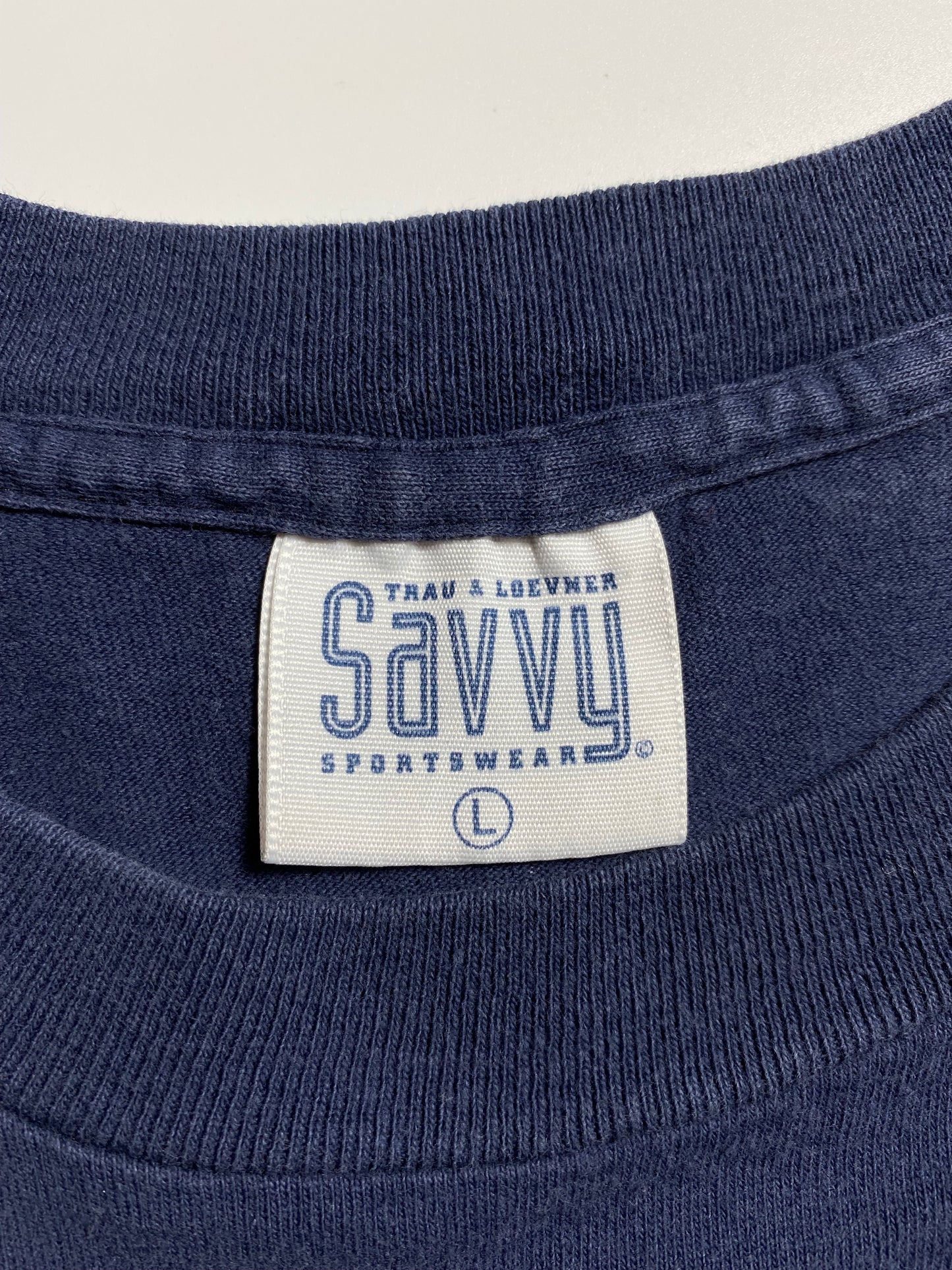 1994 GEOGETOWN HOYAS Made in USA Size L Vintage T-Shirt / K7525