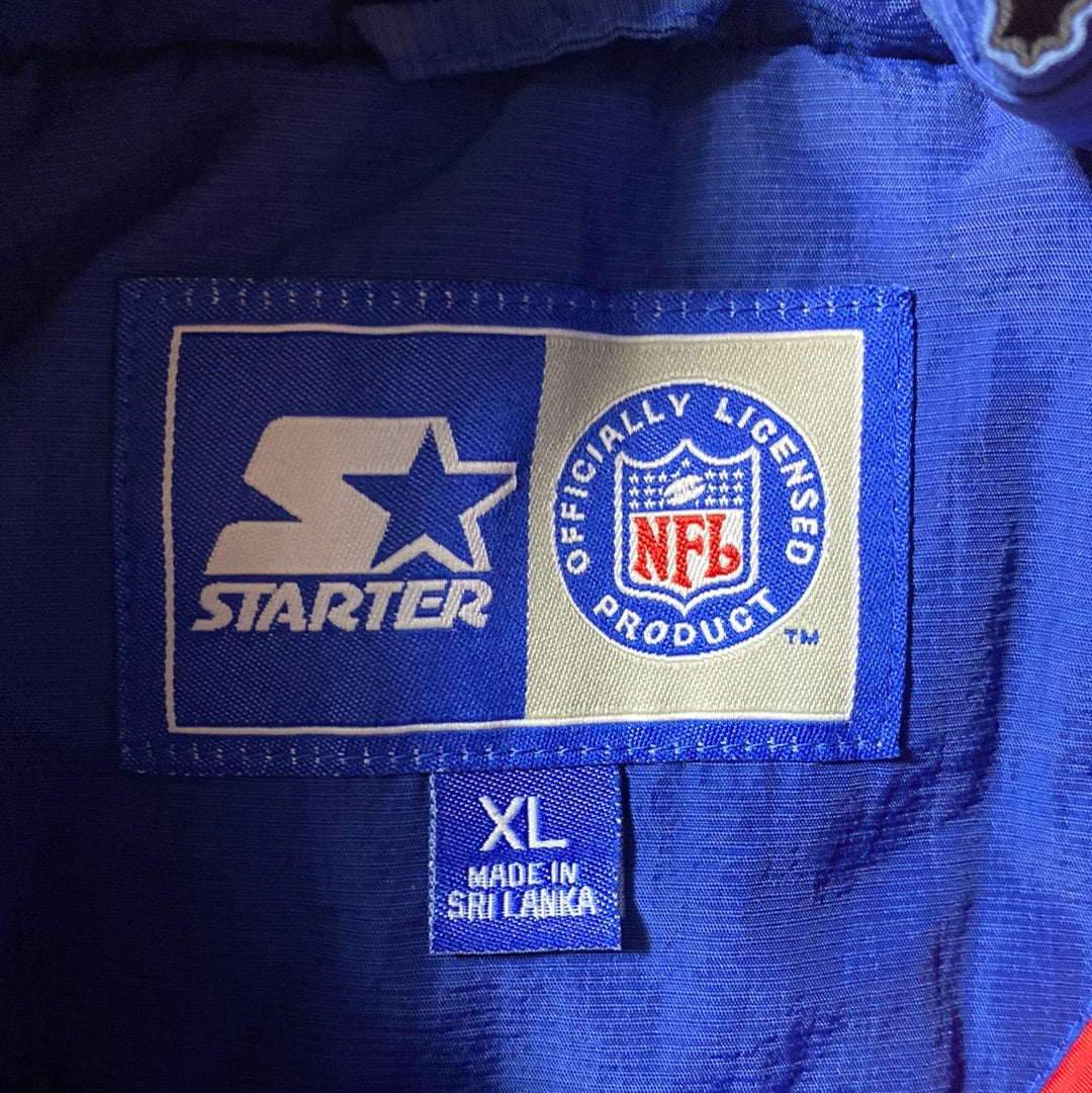 90’s STARTER x PATRIOTS Size XL NFL Nylon Padded Jacket / E1747N
