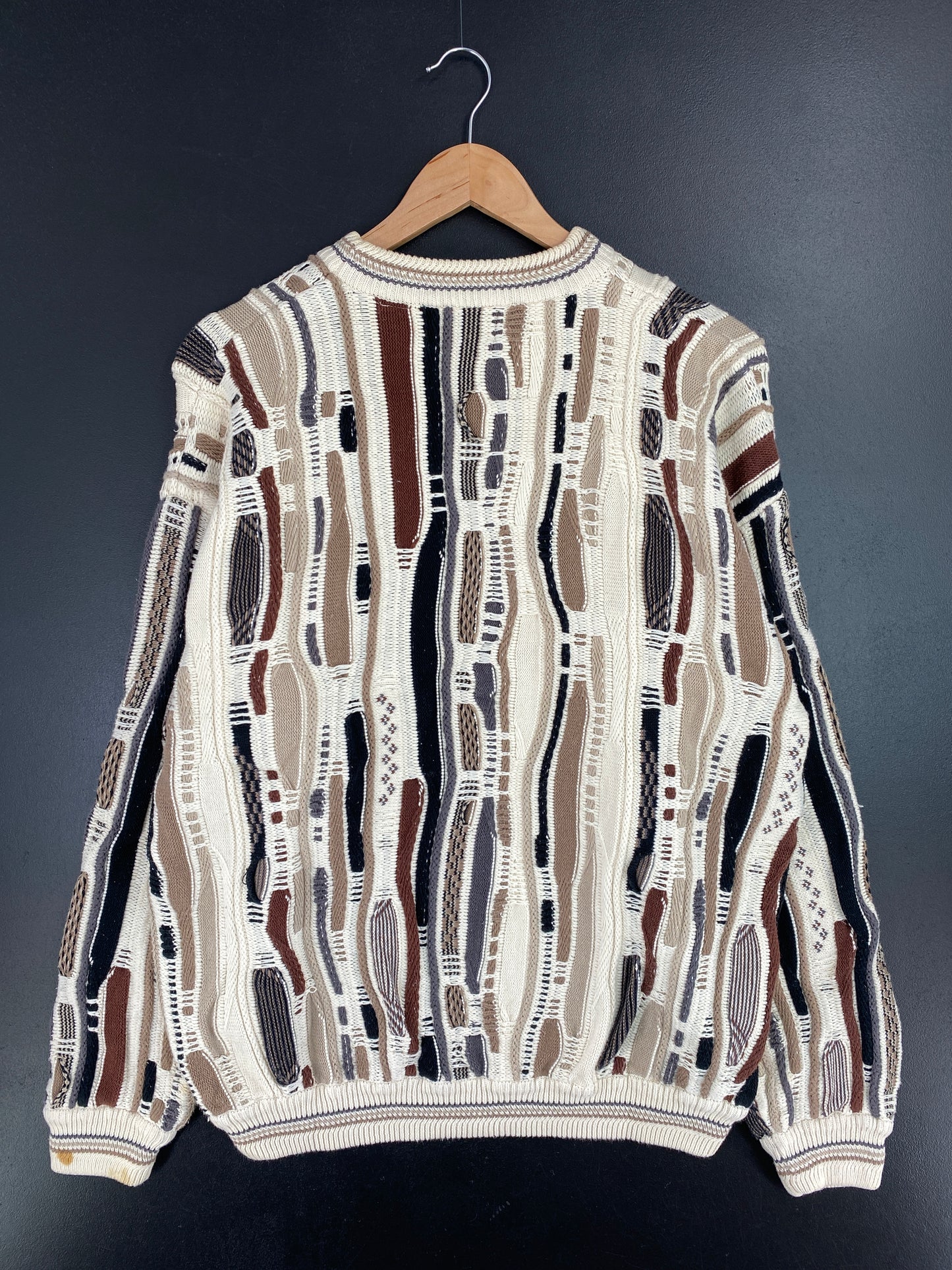 Vintage 3D COOGI- Style Size L Knit Sweater / A9881