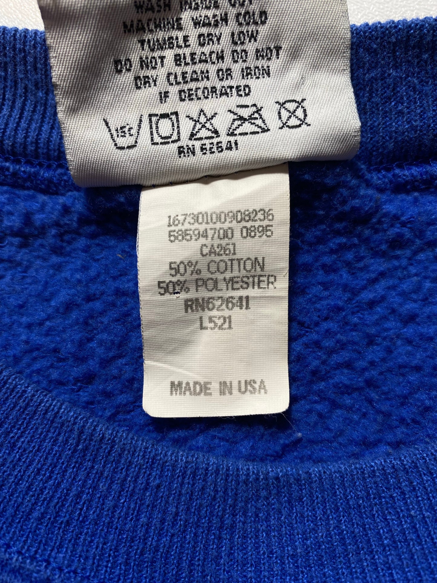 90’s ST. LOUIS LOS ANGELES RAMS Made In USA Size XL NFL Sweat-Shirt / A8578