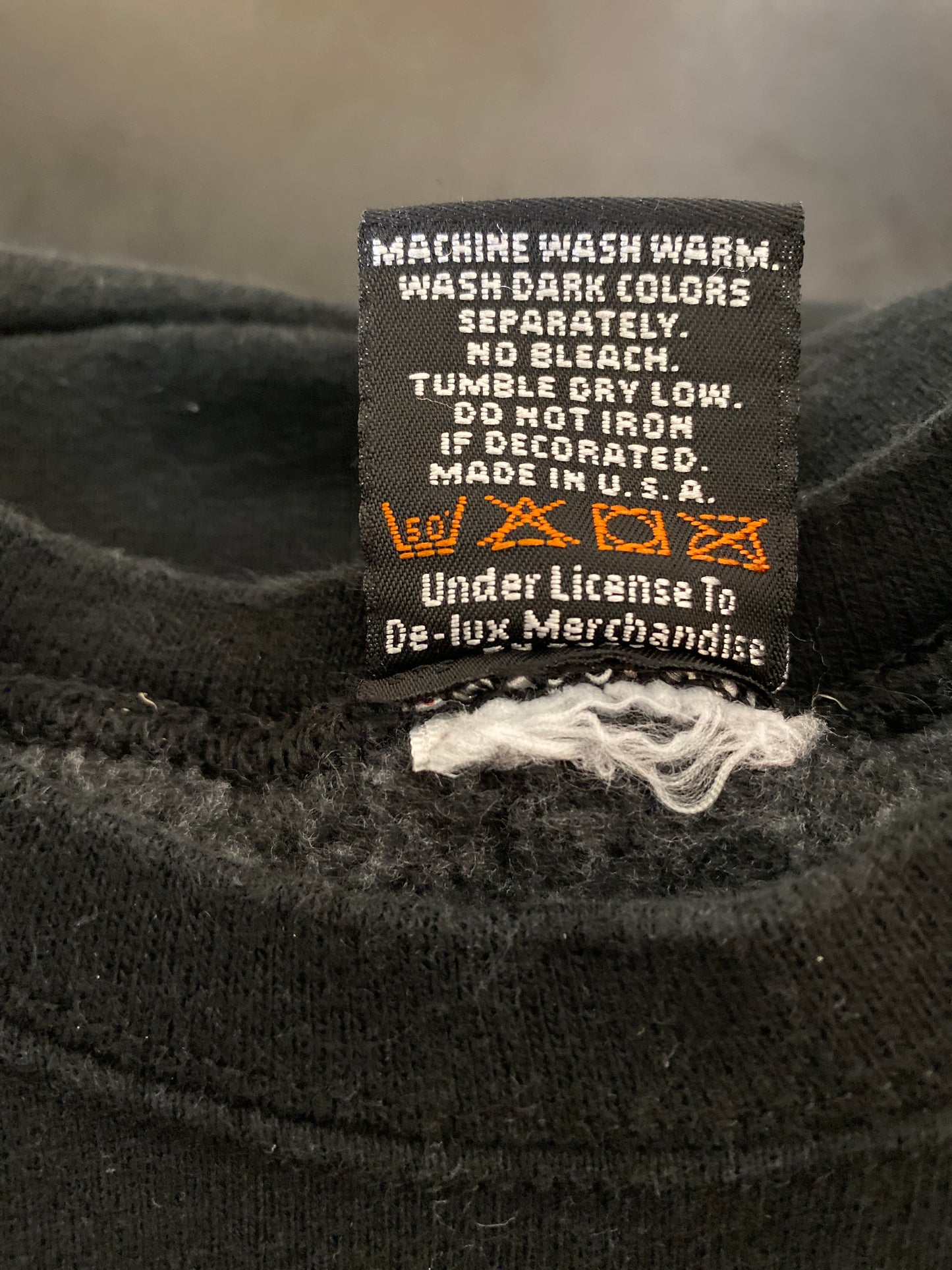 90’s HARLEY DAVIDSON MADE IN USA Size L Vintage Sweat-Shirts / K1511